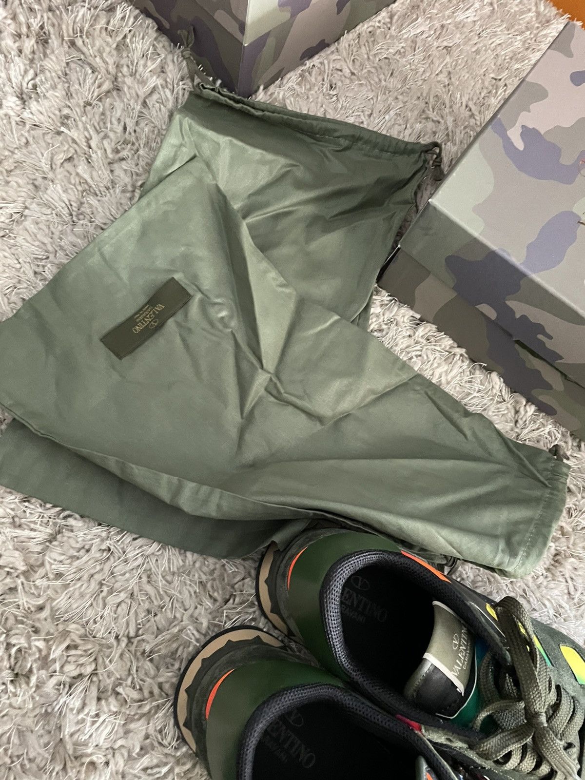 Valentino Valentino RockRunner Multi color camo Size US 11 / EU 44 - 11 Thumbnail