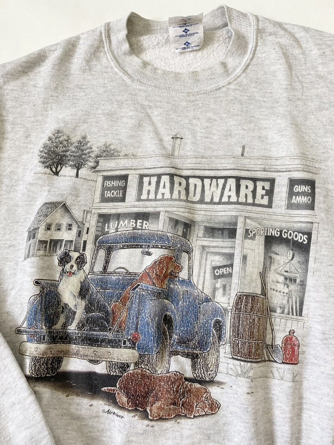 Vintage Vintage Art Graphic Sweatshirt Size US XL / EU 56 / 4 - 2 Thumbnail