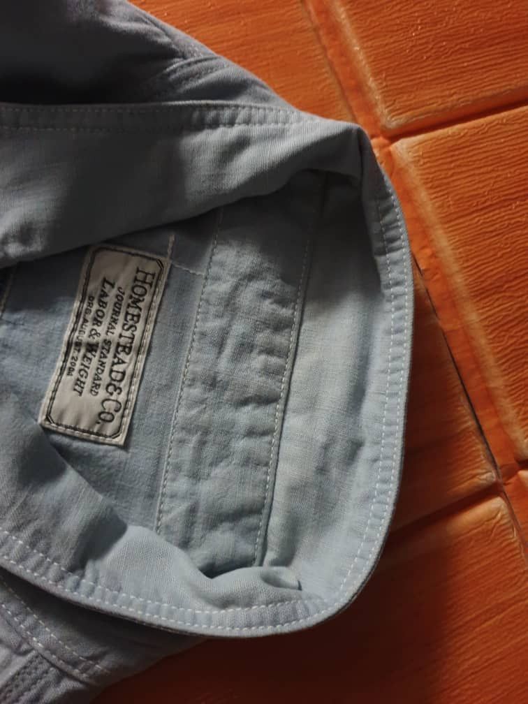 Japanese Brand 💥HOMESTEAD & CO By Journal Standard Selvedge Chambray Shirt Size US M / EU 48-50 / 2 - 2 Thumbnail