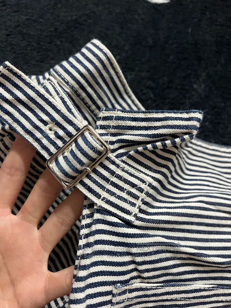 Comme des Garcons Comme Des Garcons size S Asymmetrical Striped Culottes Size 23" - 4 Thumbnail