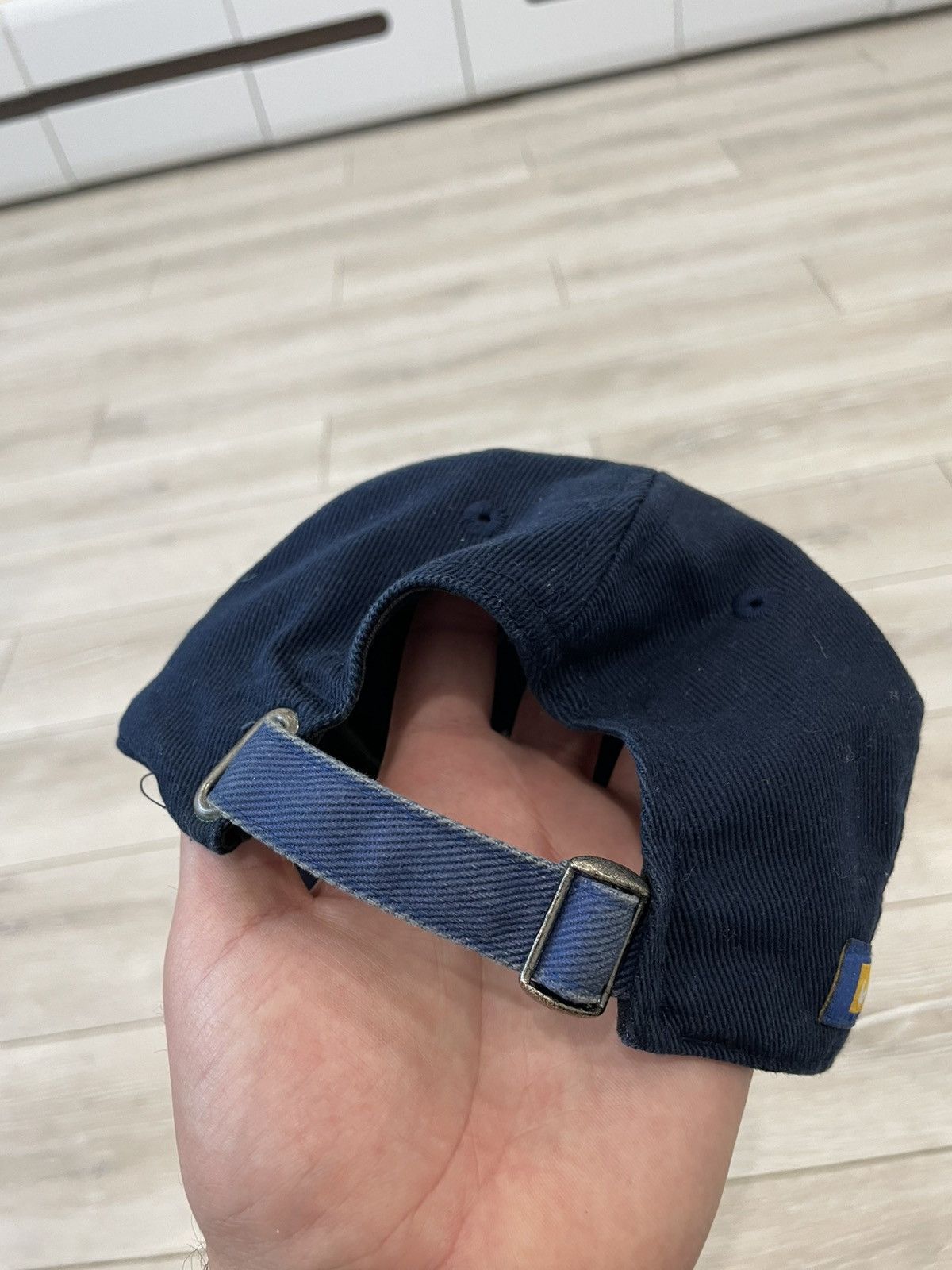 Nike Nike vintage big logo navy blue cap red tags Size ONE SIZE - 4 Thumbnail