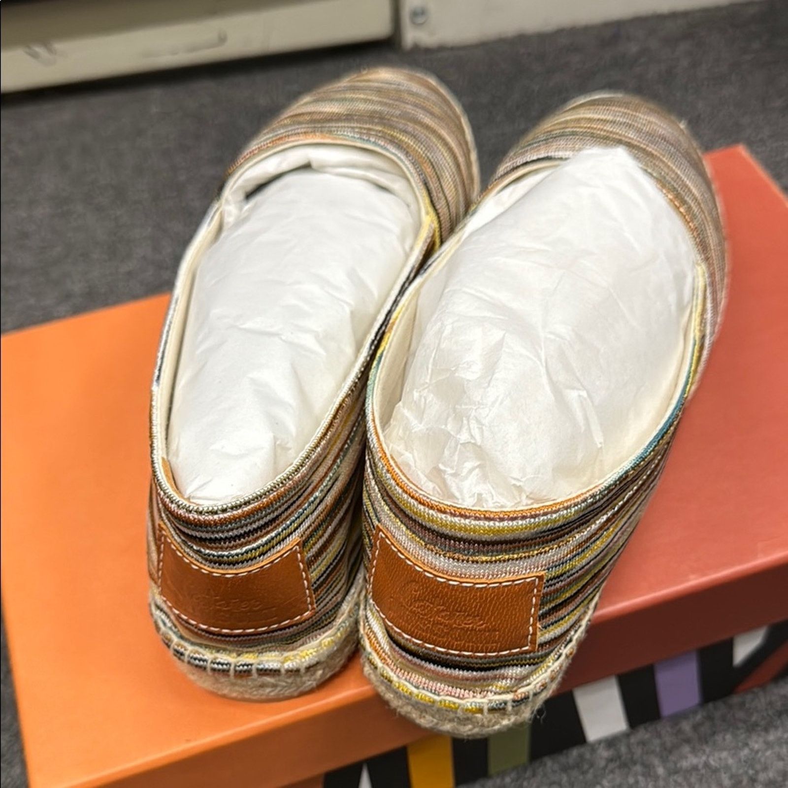 Missoni NWT Missoni Colorful Striped Espadrille sneakers Sz 40 US 10 Size US 10 / IT 40 - 4 Thumbnail