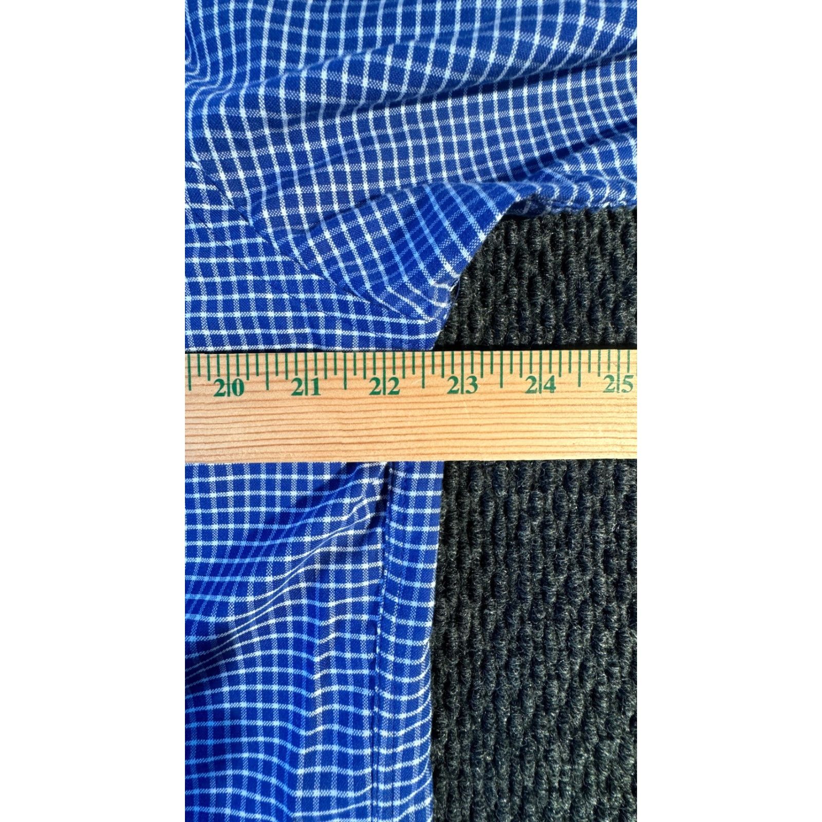 Chaps VINTAGE Chaps Oxford Long Sleeve Button-Up Shirt Mens M Blue Check Shirt Size US M / EU 48-50 / 2 - 4 Thumbnail