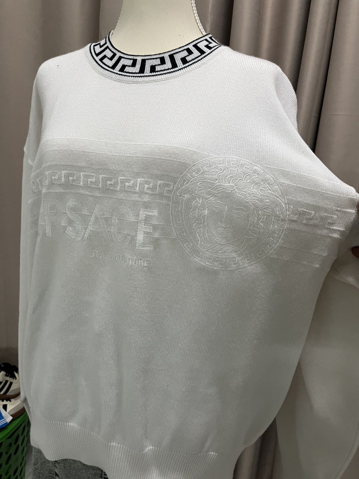 Designer × Versace × Vintage Versace Sweatshirt Size US M / EU 48-50 / 2 - 2 Thumbnail