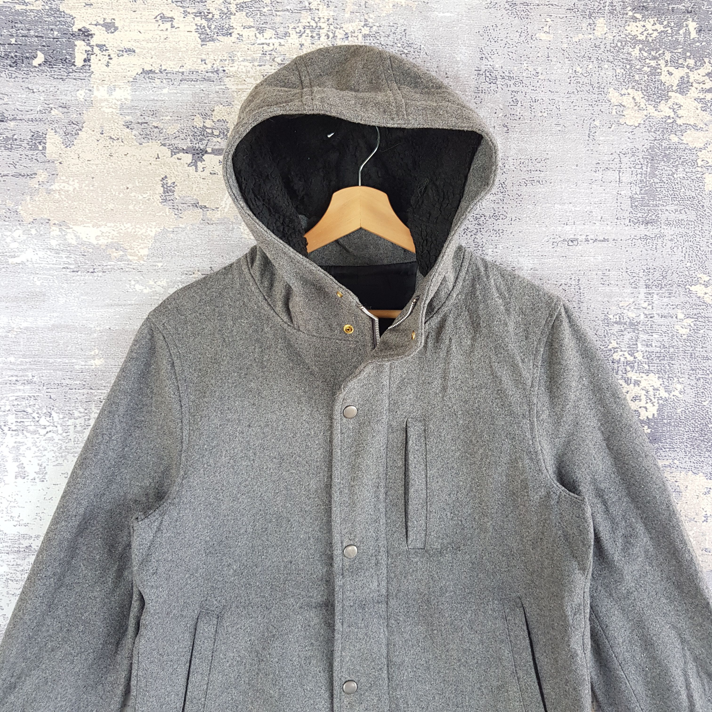 Japanese Brand × RAGEBLUE × Vintage Japanese 6 Rageblue Varsity Jacket Hoodie Wool Jacket Size US S / EU 44-46 / 1 - 2 Thumbnail