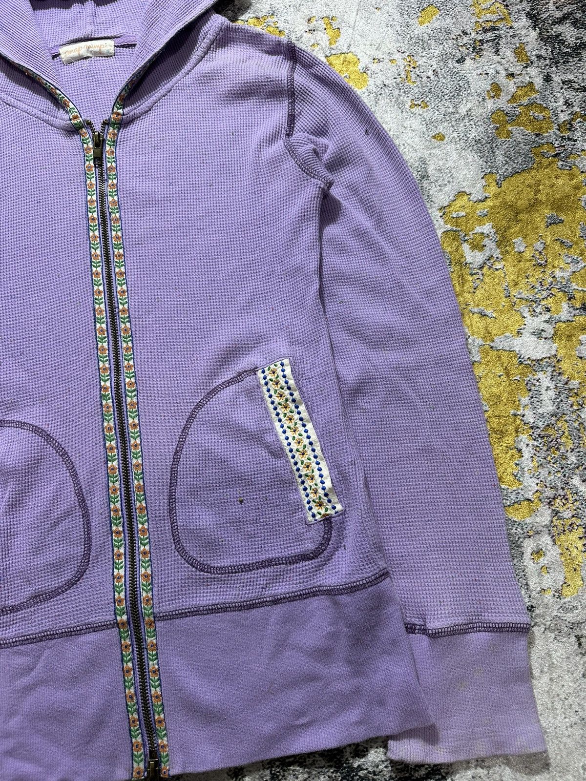 20471120 UNDEFINED THERMAL ANAP ZIP HOODIE PLAYBOI CARTI STYLE Size US XS / EU 42 / 0 - 4 Thumbnail