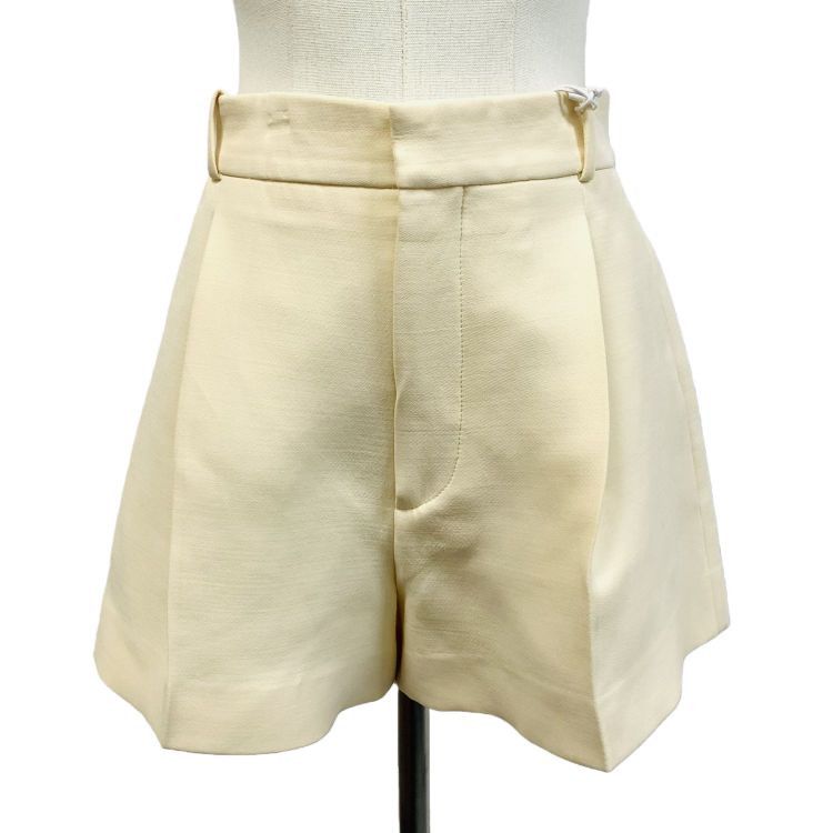 Dior Christian Dior Wool Silk Shorts Size 36 Size 26" / US 2 / IT 38 - 1 Thumbnail