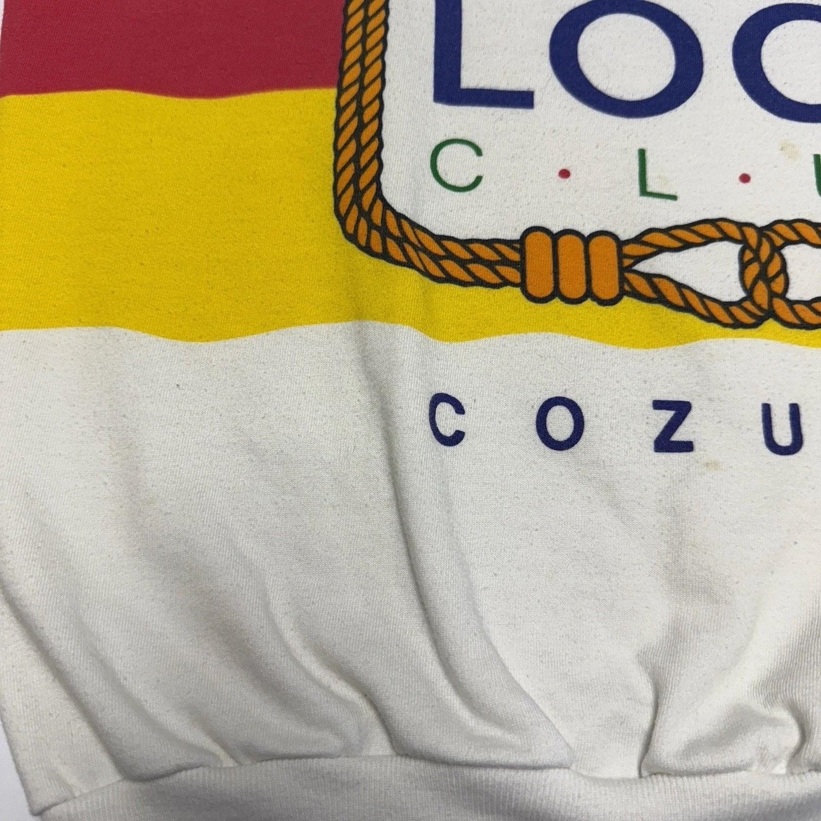Vintage Vintage Poco Loco Club Sweatshirt Adult Large 23x25 All Over Size US L / EU 52-54 / 3 - 7 Thumbnail