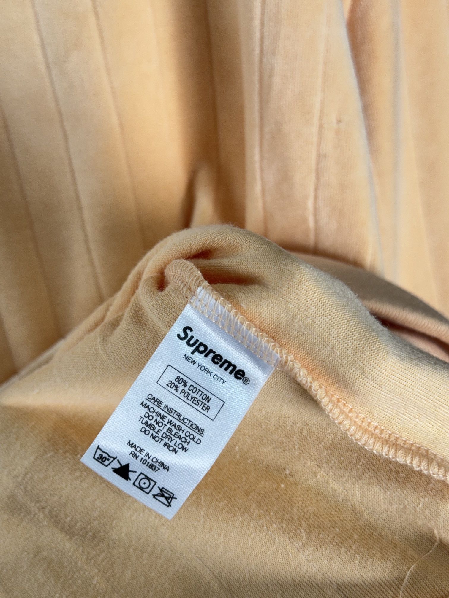 Supreme UNWORN* Supreme Ribbed Velour Crewneck FW17 Size US M / EU 48-50 / 2 - 11 Thumbnail