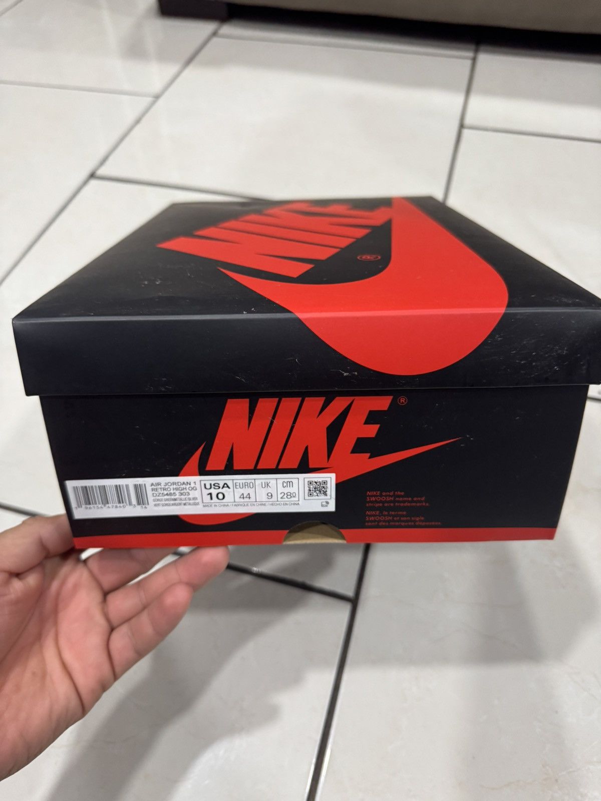 Jordan Brand Sz 10 Air Jordan 1 Hi Top ‘Gorge Green’ Size US 10 / EU 43 - 7 Thumbnail