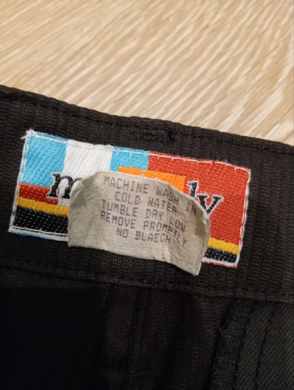 Monitaly MONITALY VINTAGE COTTON PANTS - SIZE 30 BLACK Size US 30 / EU 46 - 6 Thumbnail