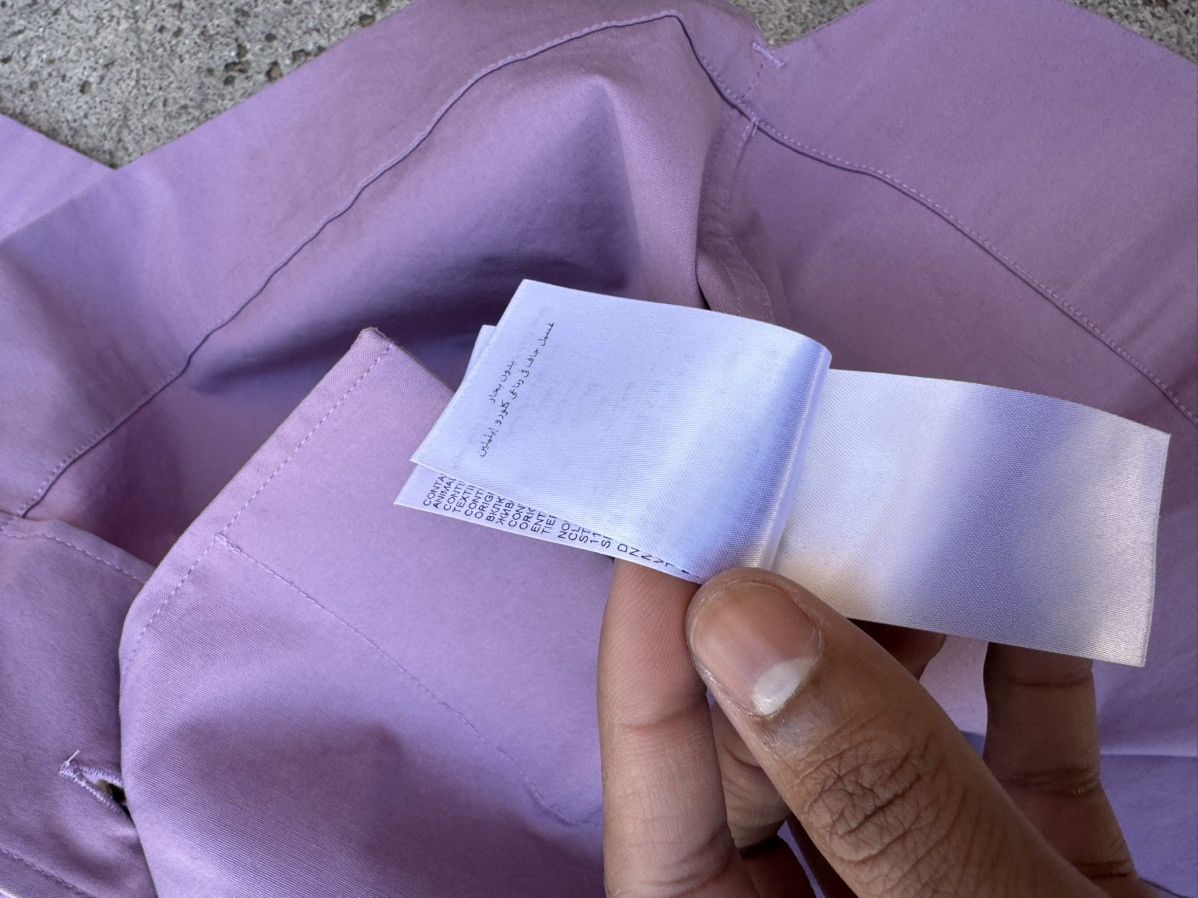 Bottega Veneta Bottega Veneta Lavender Button Up Shirt Size US L / EU 52-54 / 3 - 6 Thumbnail
