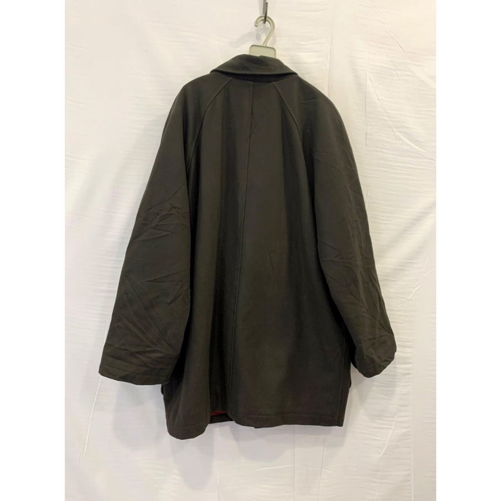Paul & Shark VINTAGE Paul & Shark Yachting Jacket XL Green Wool Blend Nautical Flags Italy Mens Size US XL / EU 56 / 4 - 3 Thumbnail