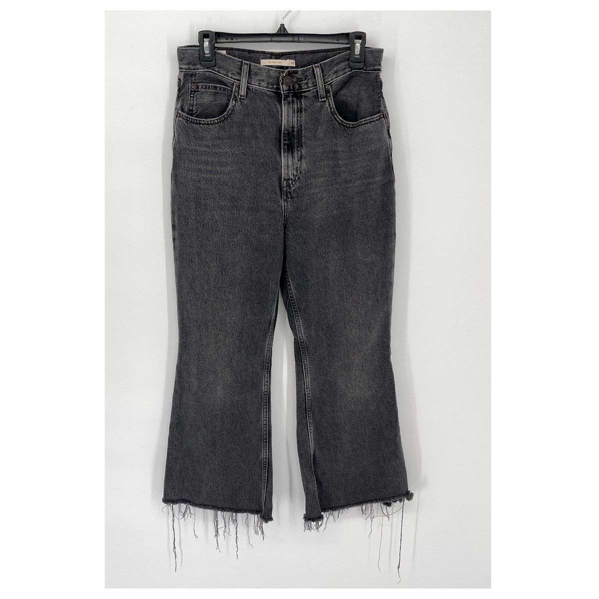Levi's Levi's Premium 70s High Flare Jeans Frayed Hem Faded 28 | Grailed
