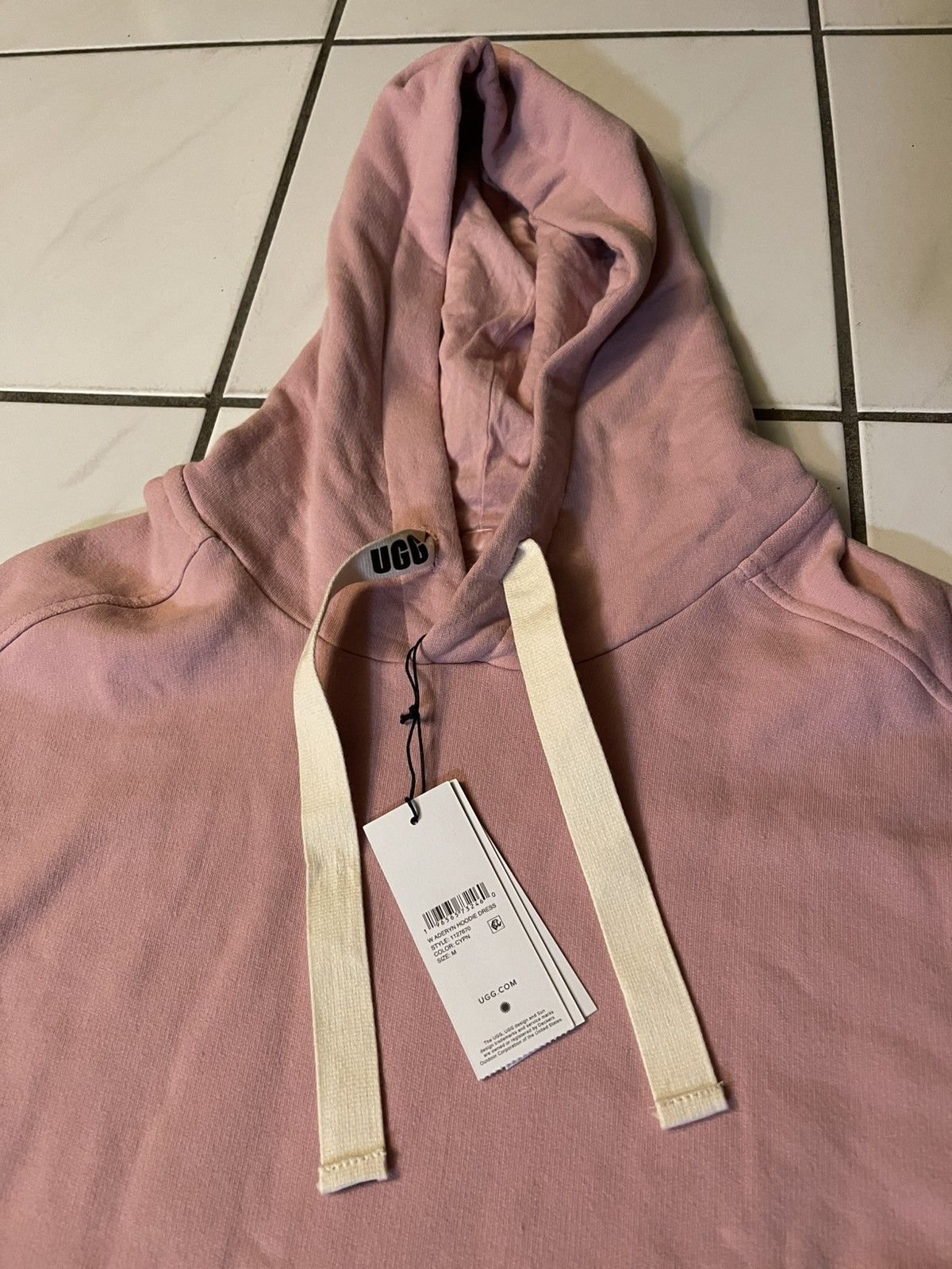 Ugg UGG Women’s Aderyn Hoodie Dress Clay Pink Medium NWT NEW Size M / US 6-8 / IT 42-44 - 2 Thumbnail