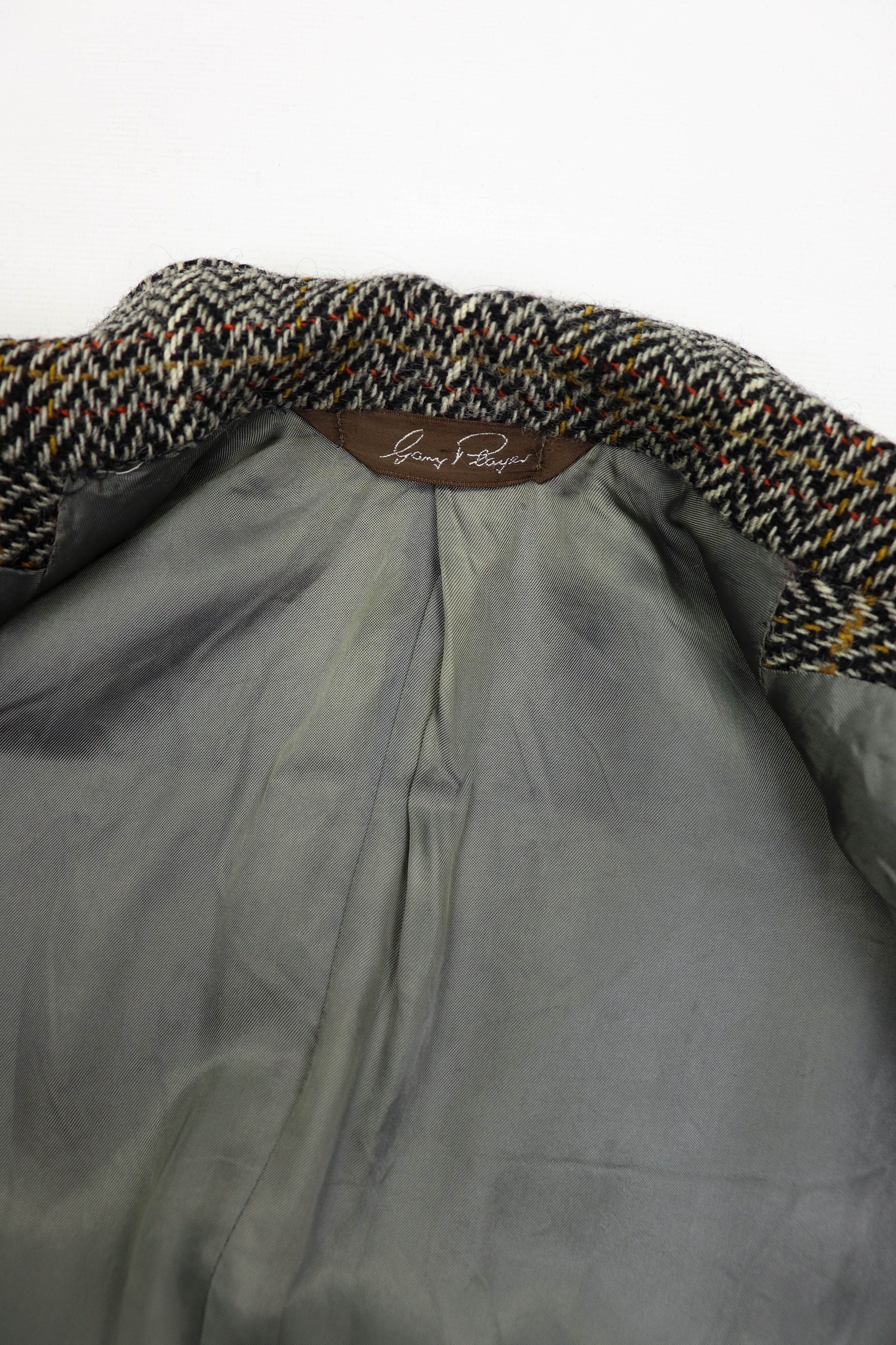 DAKS 80s Vintage DAKS Tartan Heavy Tweed Wool Sport Coat Blazer Size 40R - 17 Thumbnail
