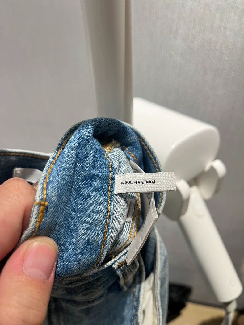 Helmut Lang Helmut Lang size 32SS24 Light Blue Loose Relaxed Zip Denim Size US 32 / EU 48 - 5 Thumbnail