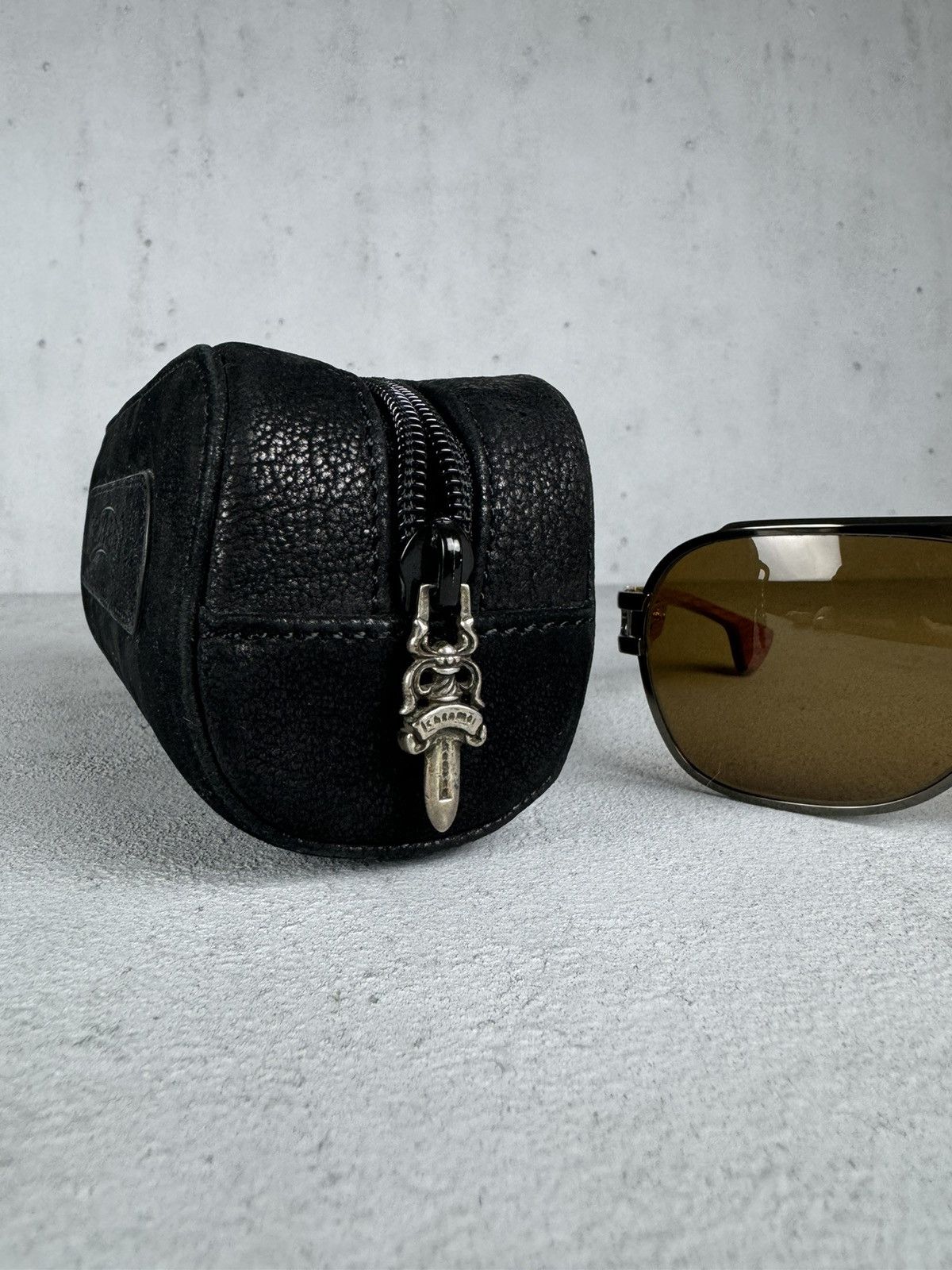 Chrome Hearts Chrome Hearts Diamond 18k Gold “THE BROWN” Sunglasses Size ONE SIZE - 21 Thumbnail