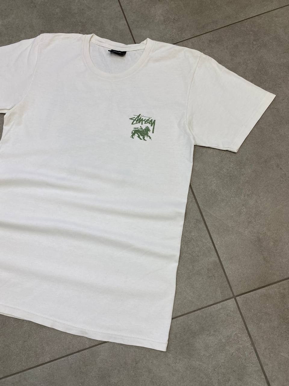 Stussy Vintage Stussy Stock Logo Rasta Lion T-Shirt Size US S / EU 44-46 / 1 - 4 Thumbnail