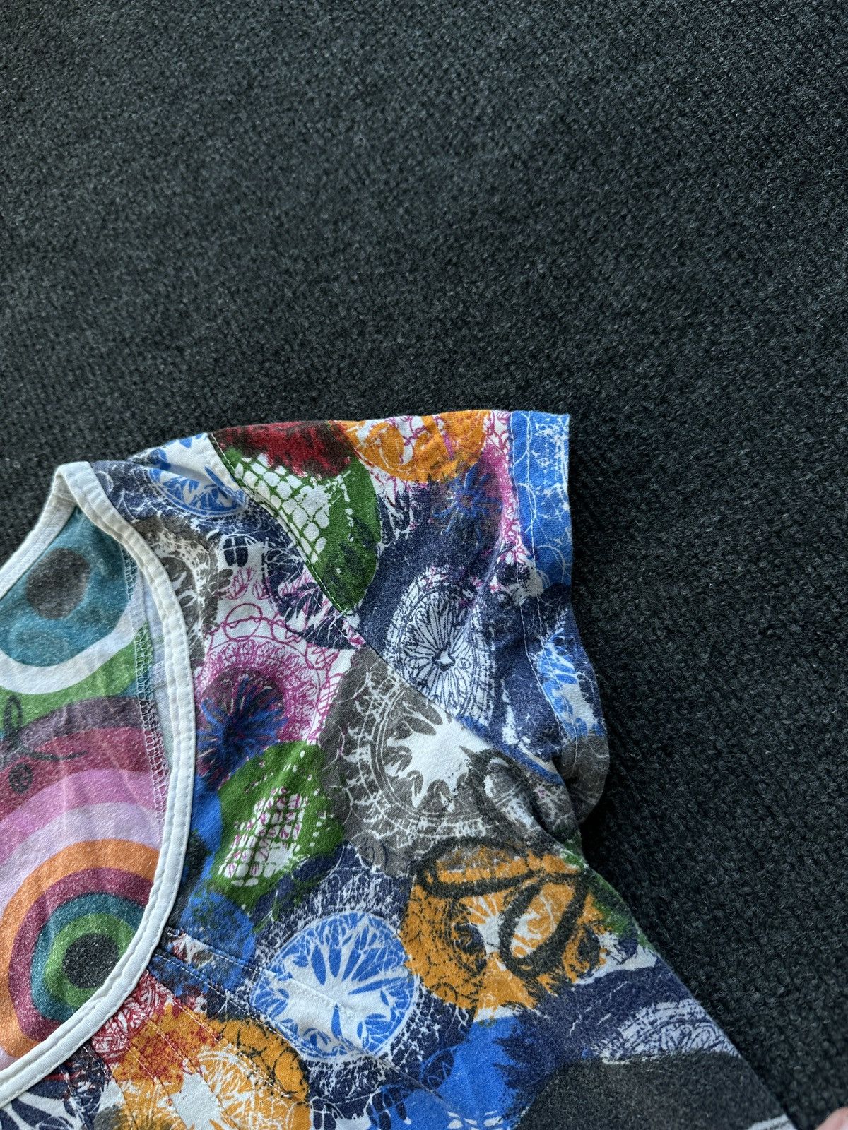 Desigual 🚨Desigual DISNEY Womens Mesh Face JPG Style Rare Old Money Size XL / US 12-14 / IT 48-50 - 7 Thumbnail