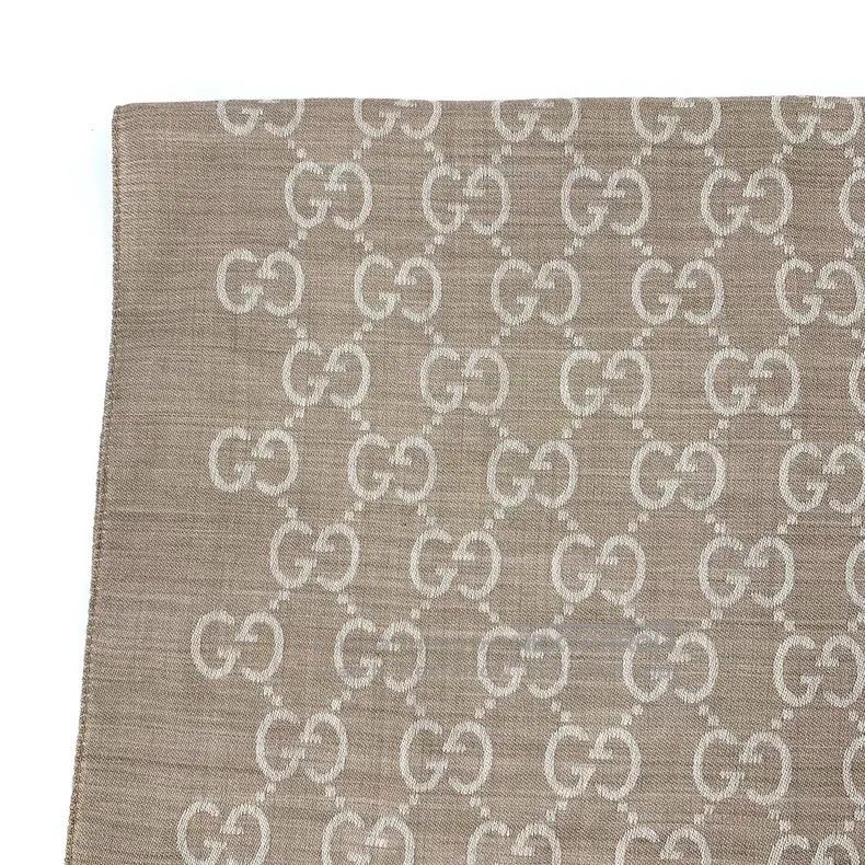 Gucci Gucci Gray double G old flower full print wool mulberry si Size ONE SIZE - 2 Thumbnail