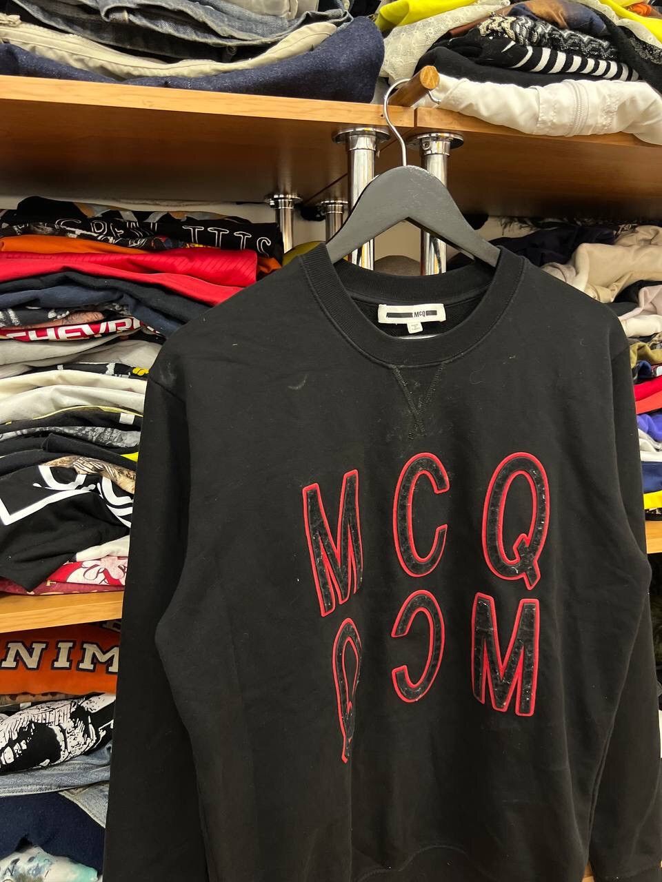 Alexander McQueen Alexander McQueen MCQ Logo Avant Garde Crewneck Luxury Size US M / EU 48-50 / 2 - 2 Thumbnail