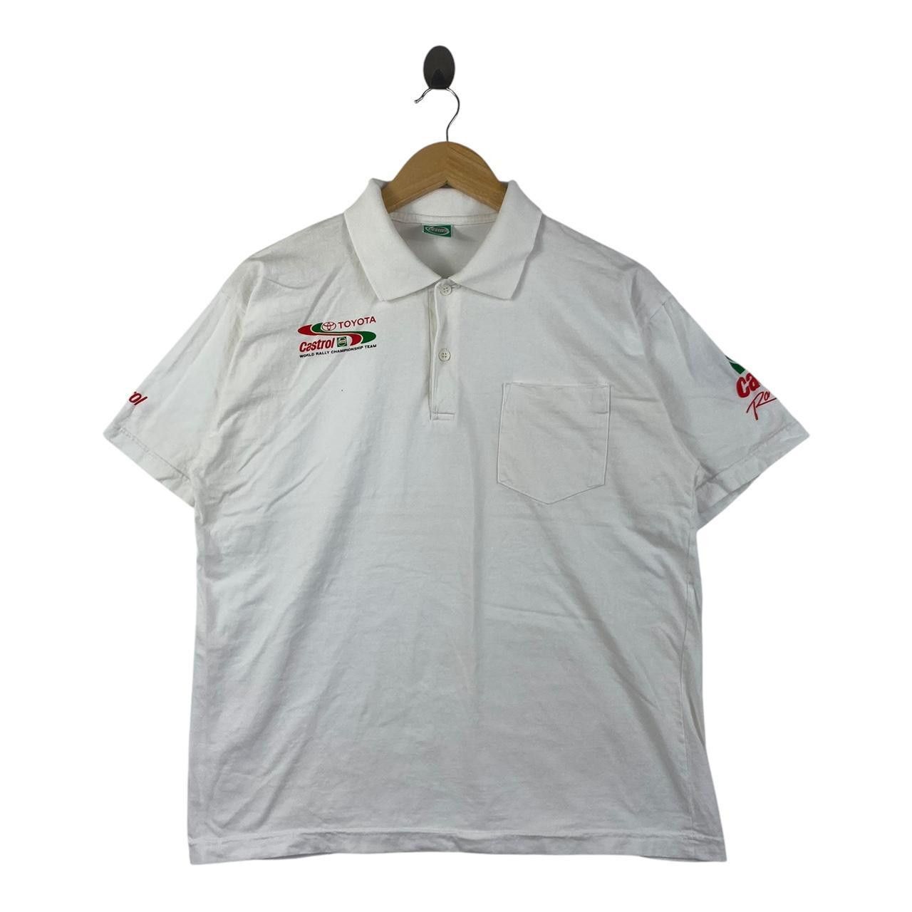 Vintage Vintage TOYOTA CASTROL RACING Rally Championship Tee Shirt Size US M / EU 48-50 / 2 - 1 Thumbnail