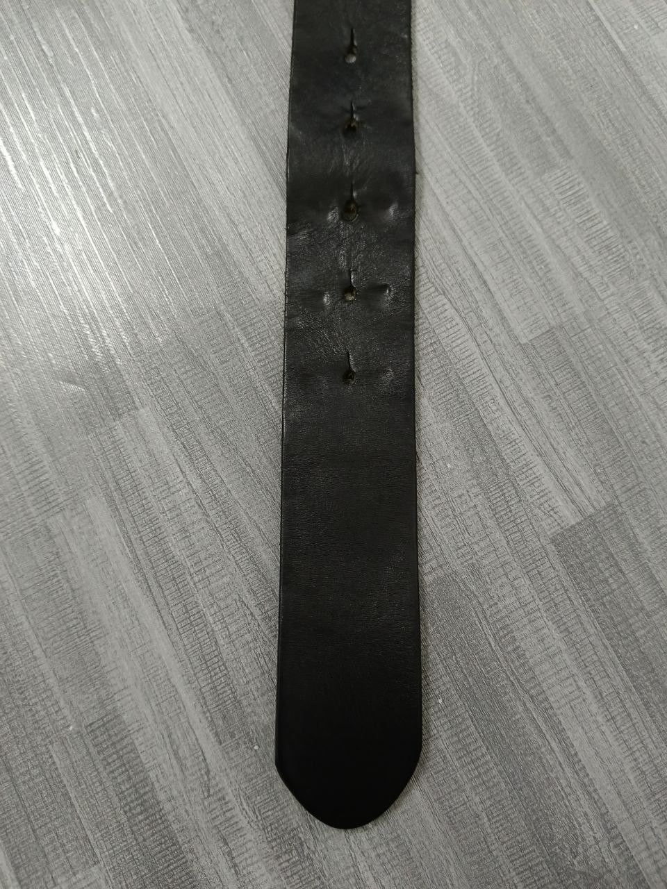 Leather SKULL CROSSBONE BUCKLE LEATHER BELT SIZE (30-34) Size ONE SIZE - 5 Thumbnail