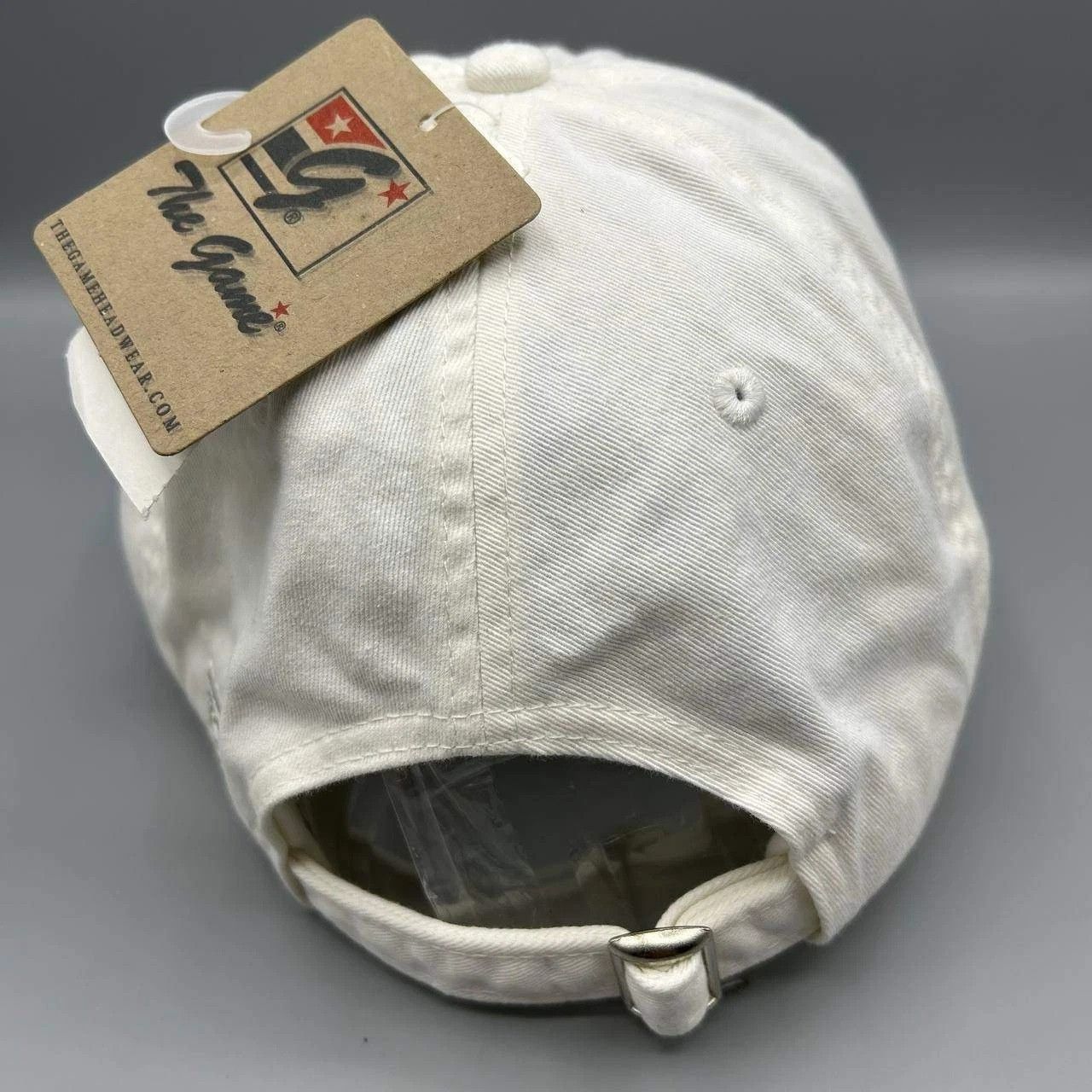 The Game Vintage UCLA Bruins Hat Men White NCAA Strap Back Cap Cotton Size ONE SIZE - 5 Thumbnail