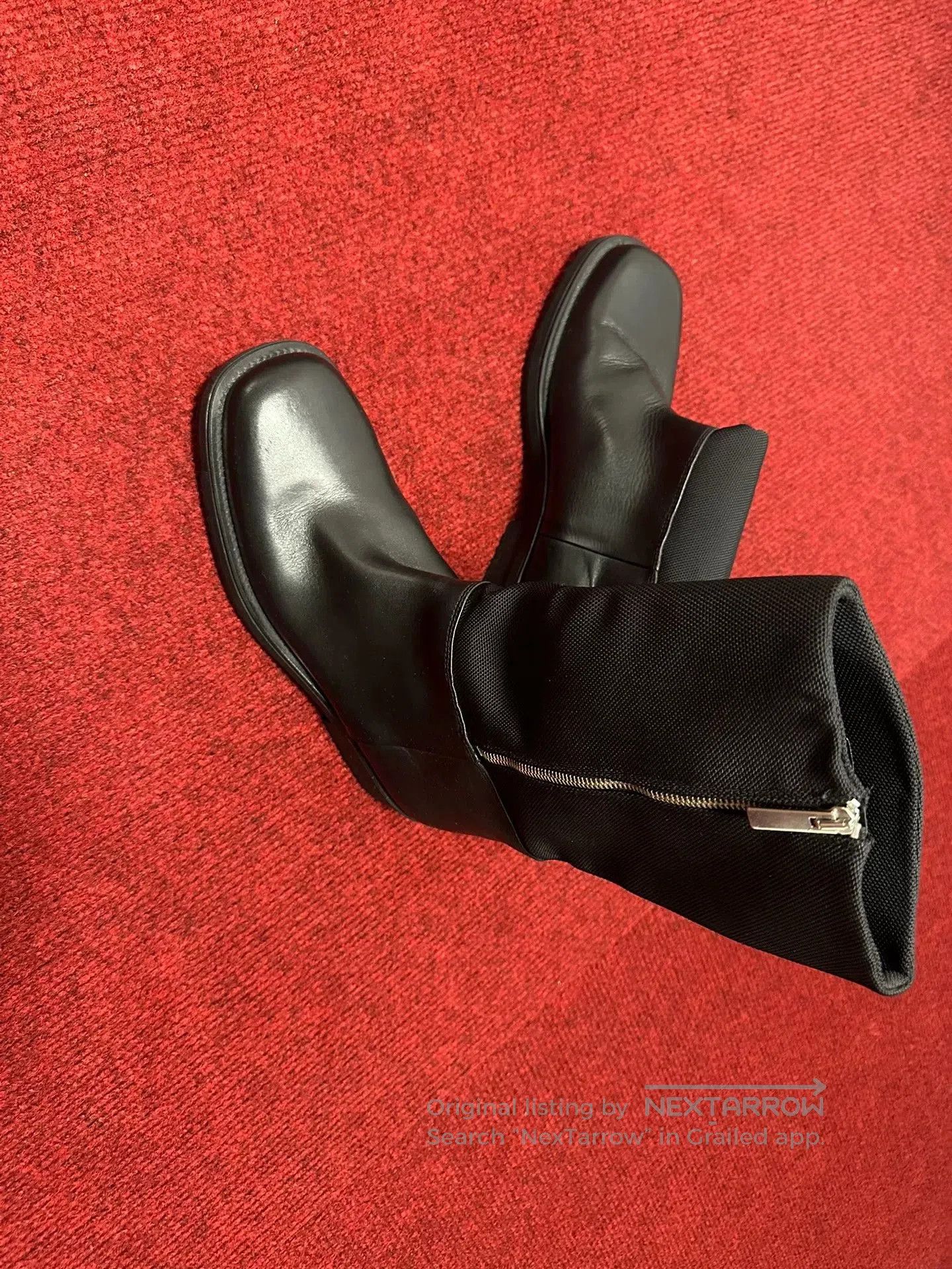Zara Zara Tracy Leather Boots. Size US 8 / EU 41 - 3 Thumbnail