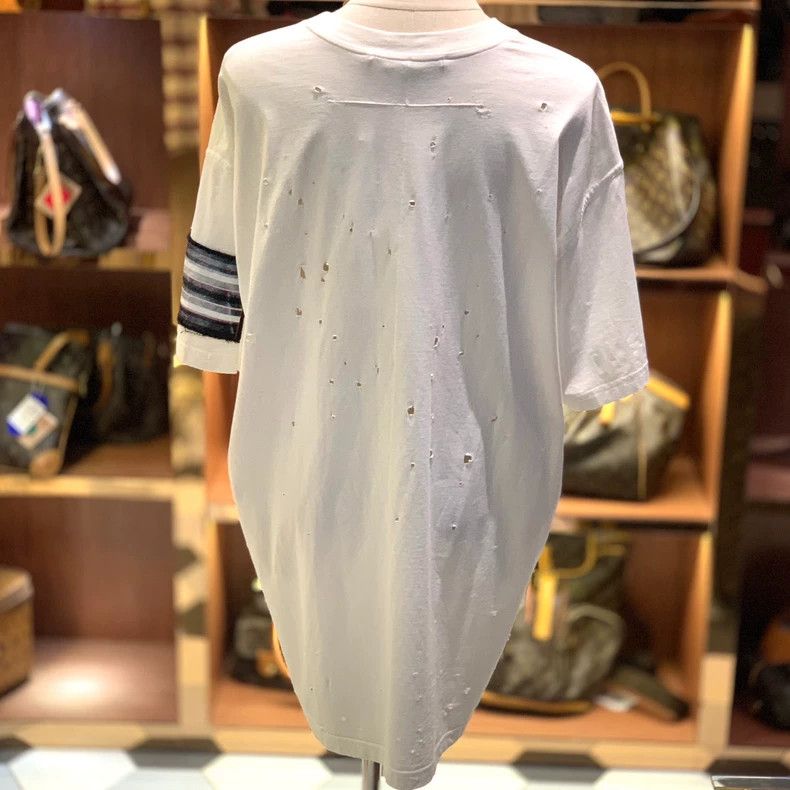 Givenchy Givenchy 99/100 New Authentic T-Shirt (Off-White Women's W Size S / US 4 / IT 40 - 2 Thumbnail