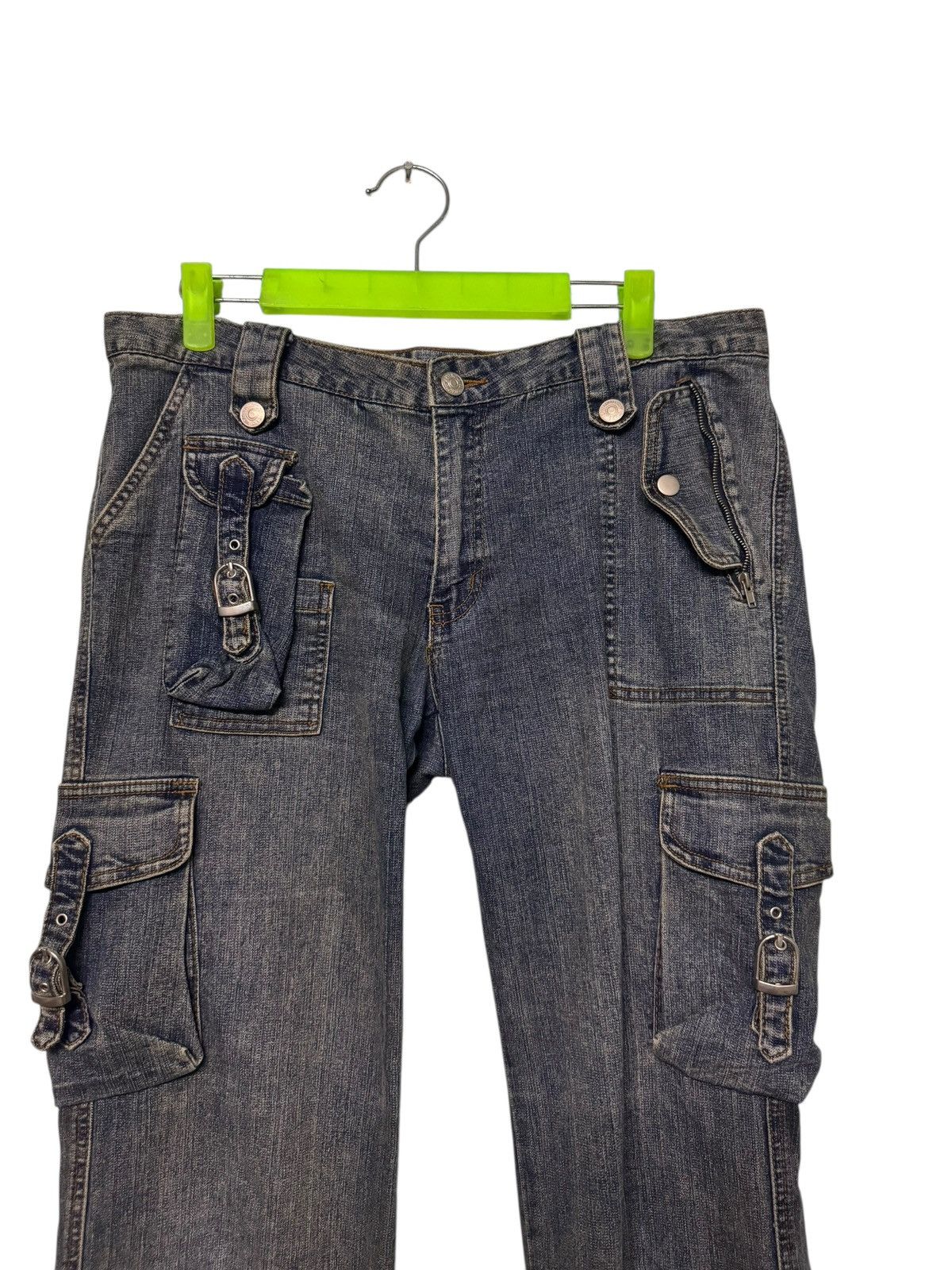 If Six Was Nine PUNK DESIGN FLARE MULTIPOCKET BONDAGE LGB STYLE VERY RARE Size US 34 / EU 50 - 2 Thumbnail
