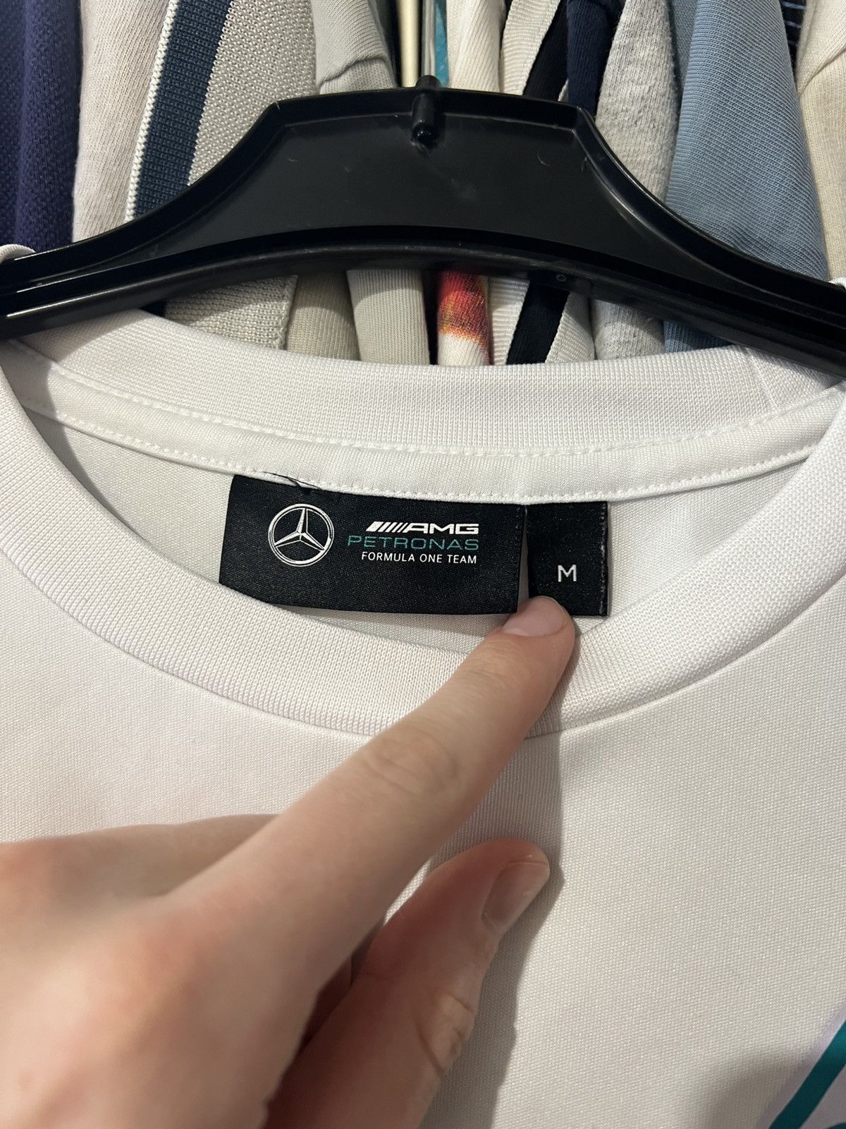 Mercedes-Benz × Tommy Hilfiger VINTAGE AMG MERCEDES BENZ TOMMY HILFIGER PETRONAS JERSEY Size US M / EU 48-50 / 2 - 7 Thumbnail