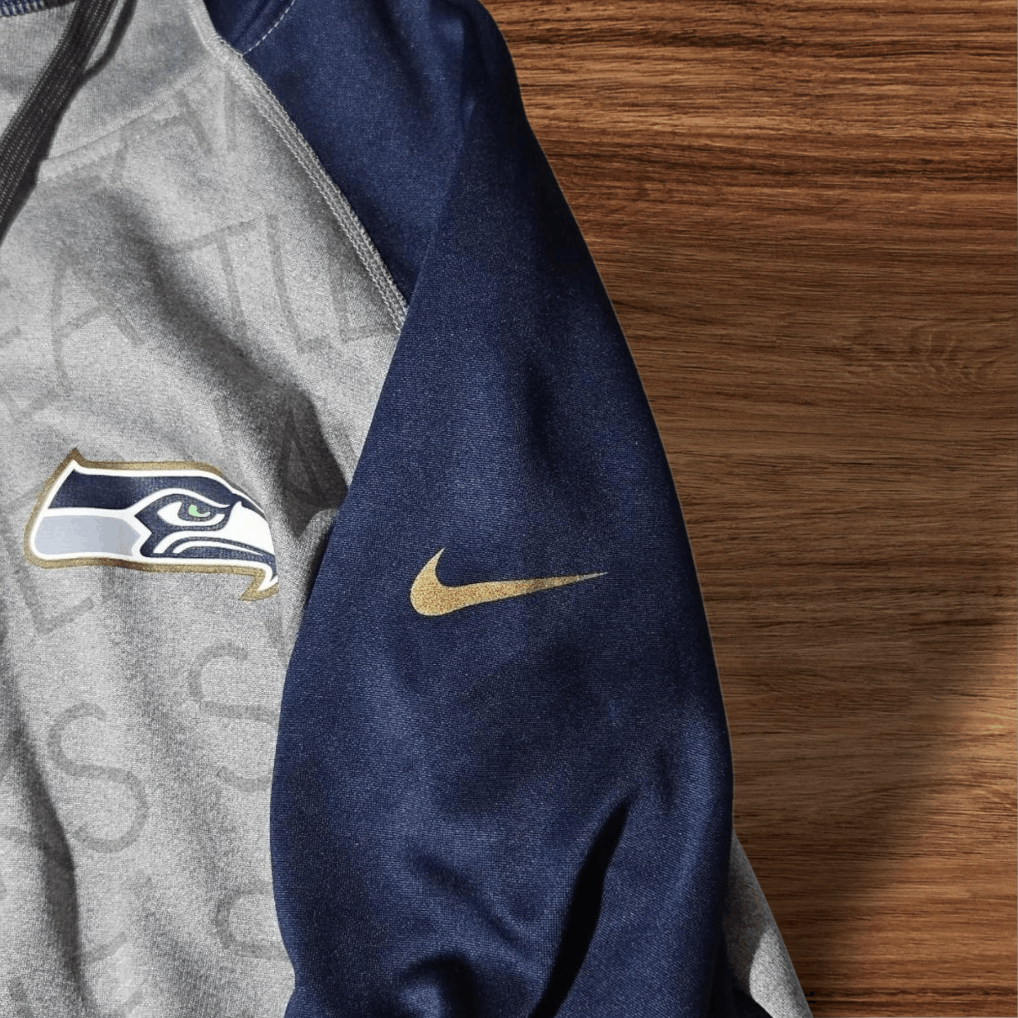 Nike Seattle Seahawks Nike Hooded Sweater NFL ThermaFIT LARGE Size US L / EU 52-54 / 3 - 6 Thumbnail