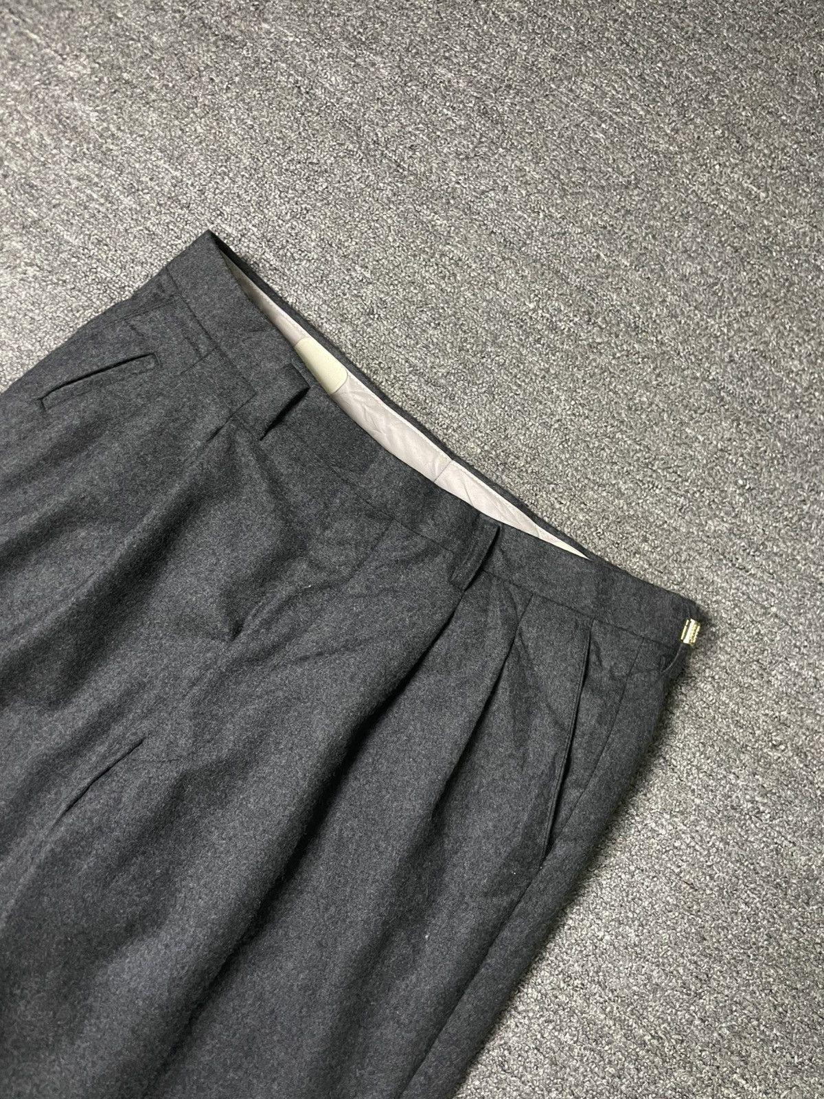 DAKS × Japanese Brand × Vintage DAKS LONDON Casual Wool Pants (83) Size US 33 - 6 Thumbnail