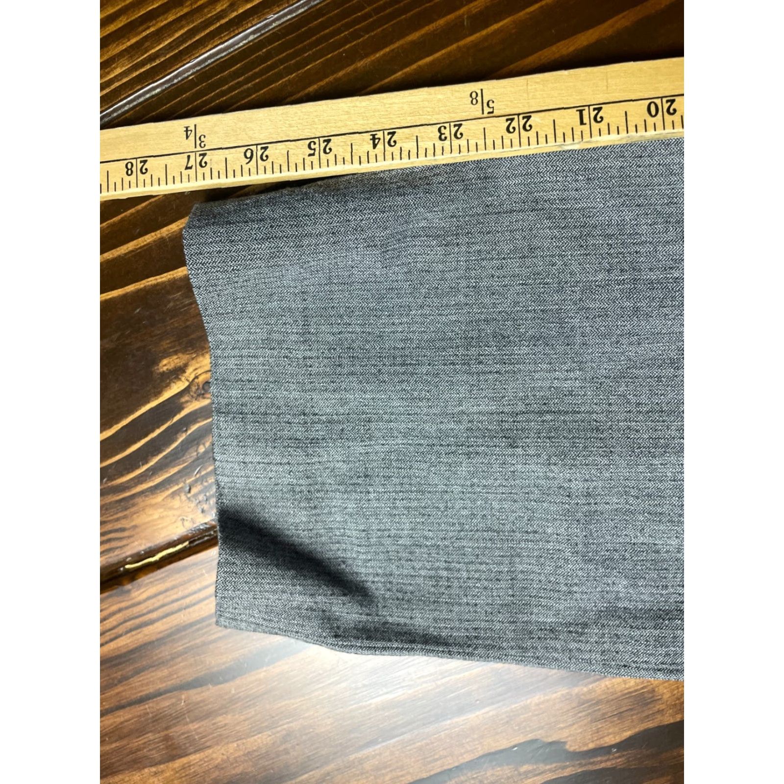 Vintage Rafaella Dress Pants Women's Size 12 Gray Straight Leg Flat Front Pockets Size 29" - 7 Thumbnail
