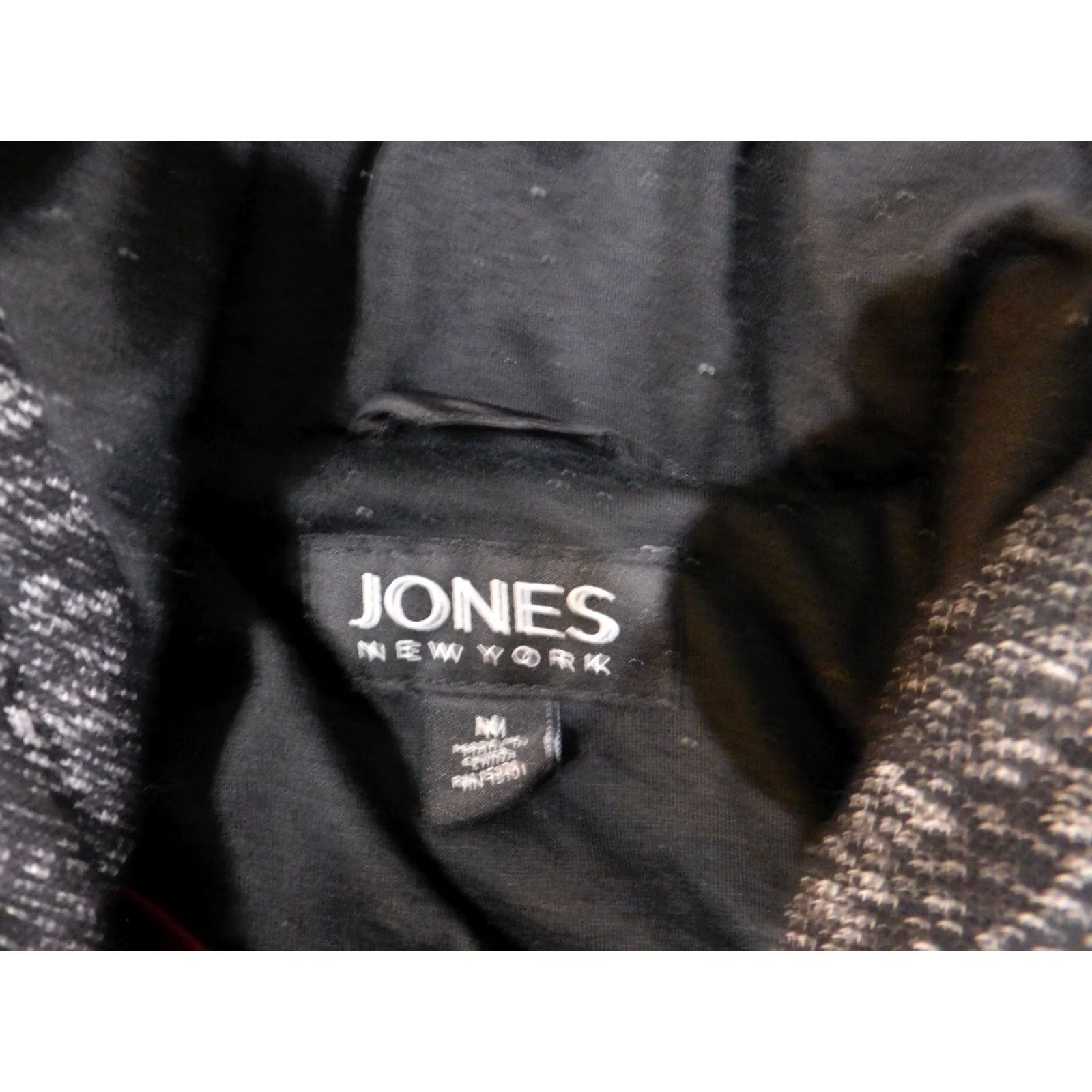 Jones New York Jones New York Jacket Womens Hoodie Lined Outdoors Zip Green M Medium Knit Cotton Zipper Casual Outdoor Cotton Lining Polyester Size M / US 6-8 / IT 42-44 - 4 Thumbnail