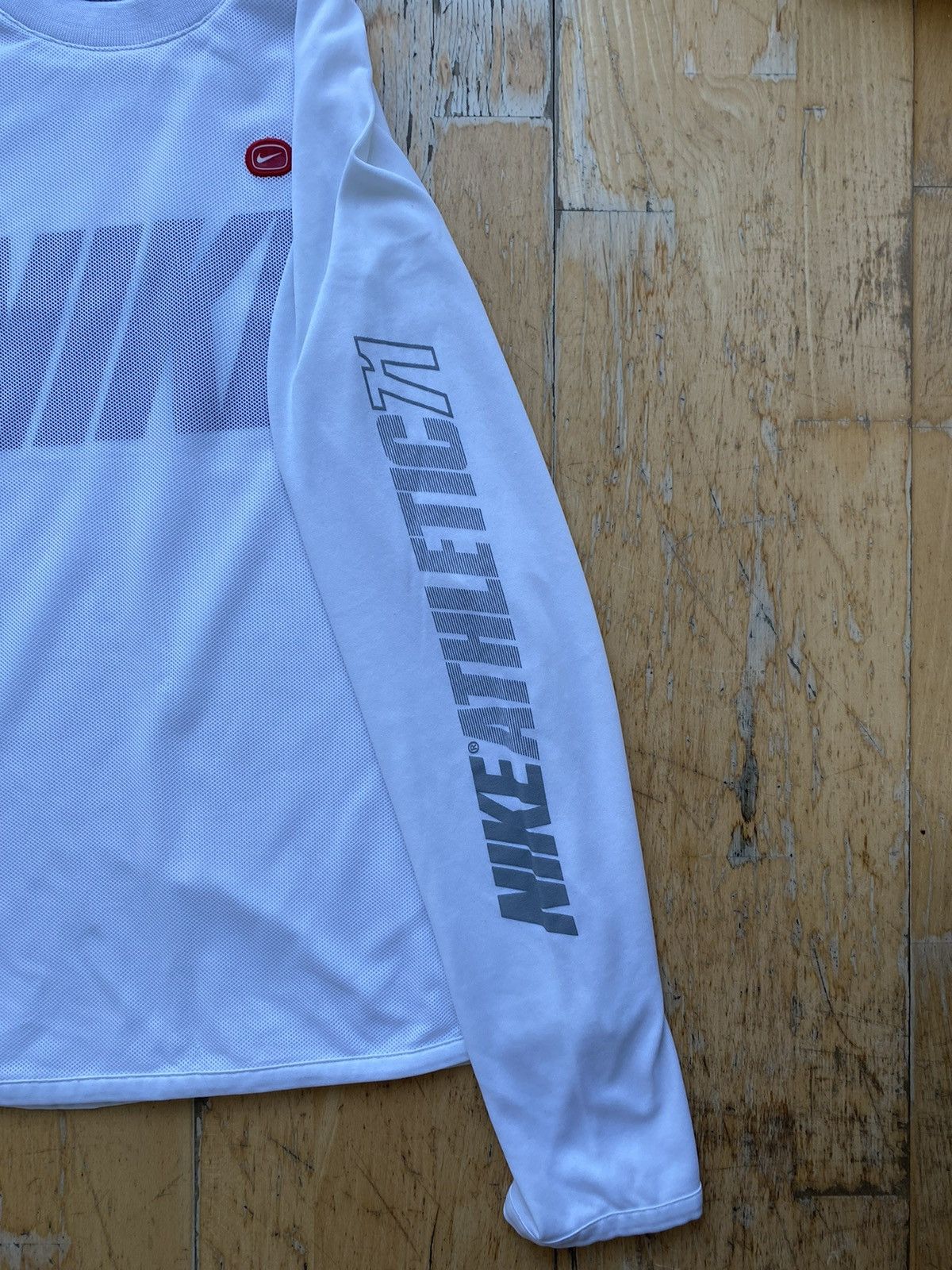 Nike × Vintage Rare nike athletic longsleeve Size US L / EU 52-54 / 3 - 2 Thumbnail