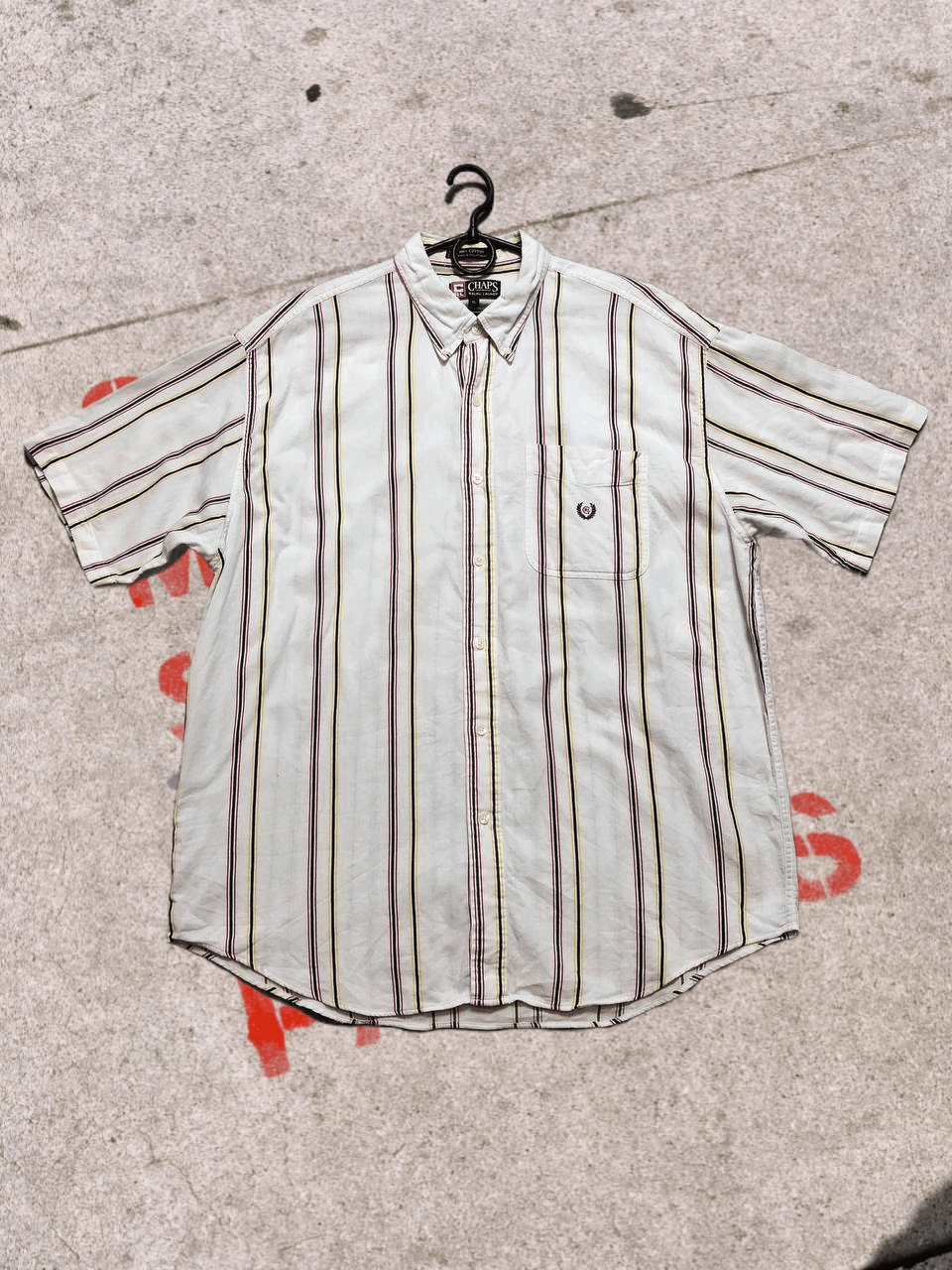 Chaps Ralph Lauren CHAPS Ralph Lauren Stripe classic button-up, Size US XL / EU 56 / 4 - 1 Thumbnail