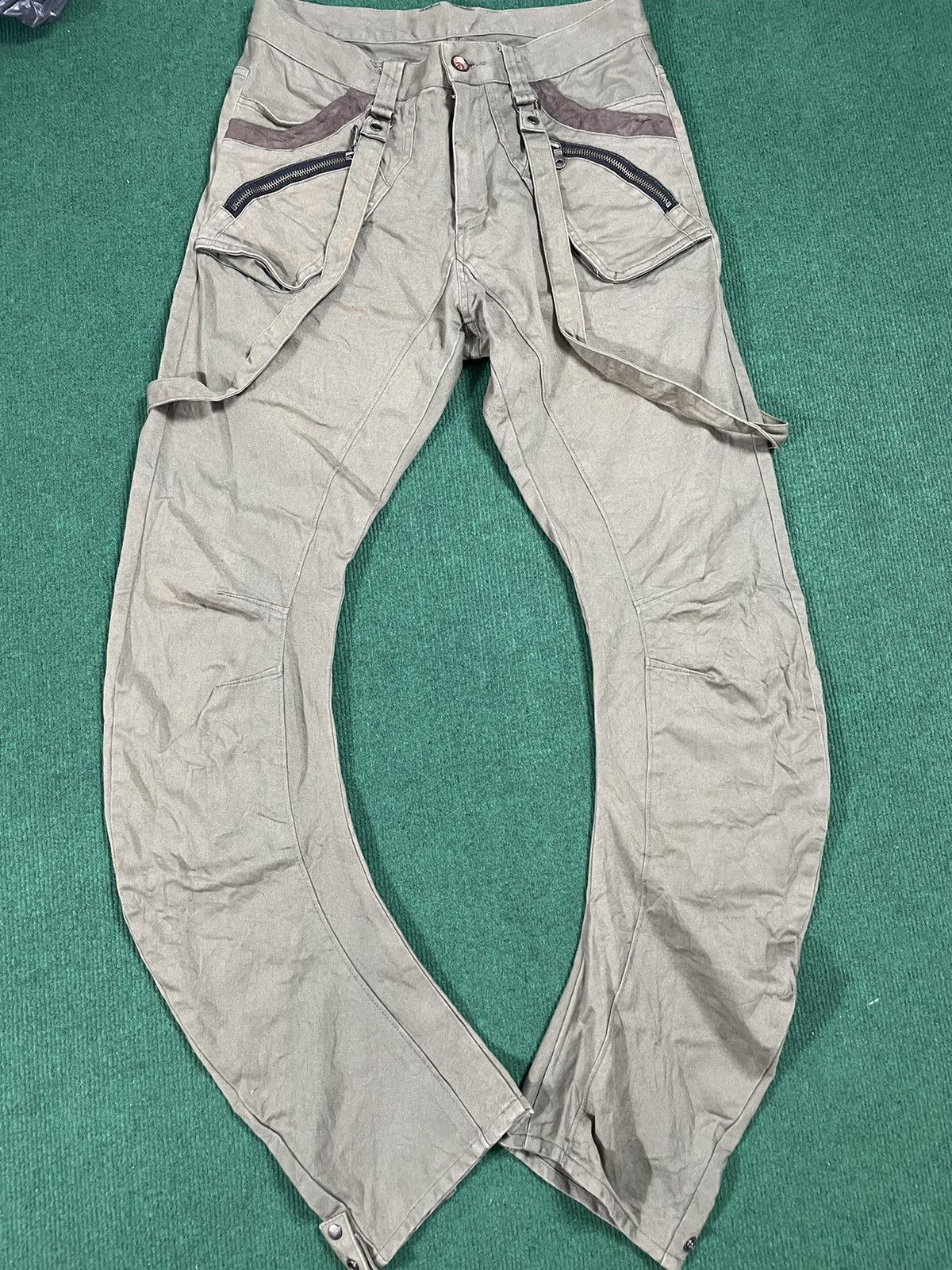 PPFM Vintage Twisted Leg Multi-pockets PPFM Pants Size US 31 - 2 Thumbnail