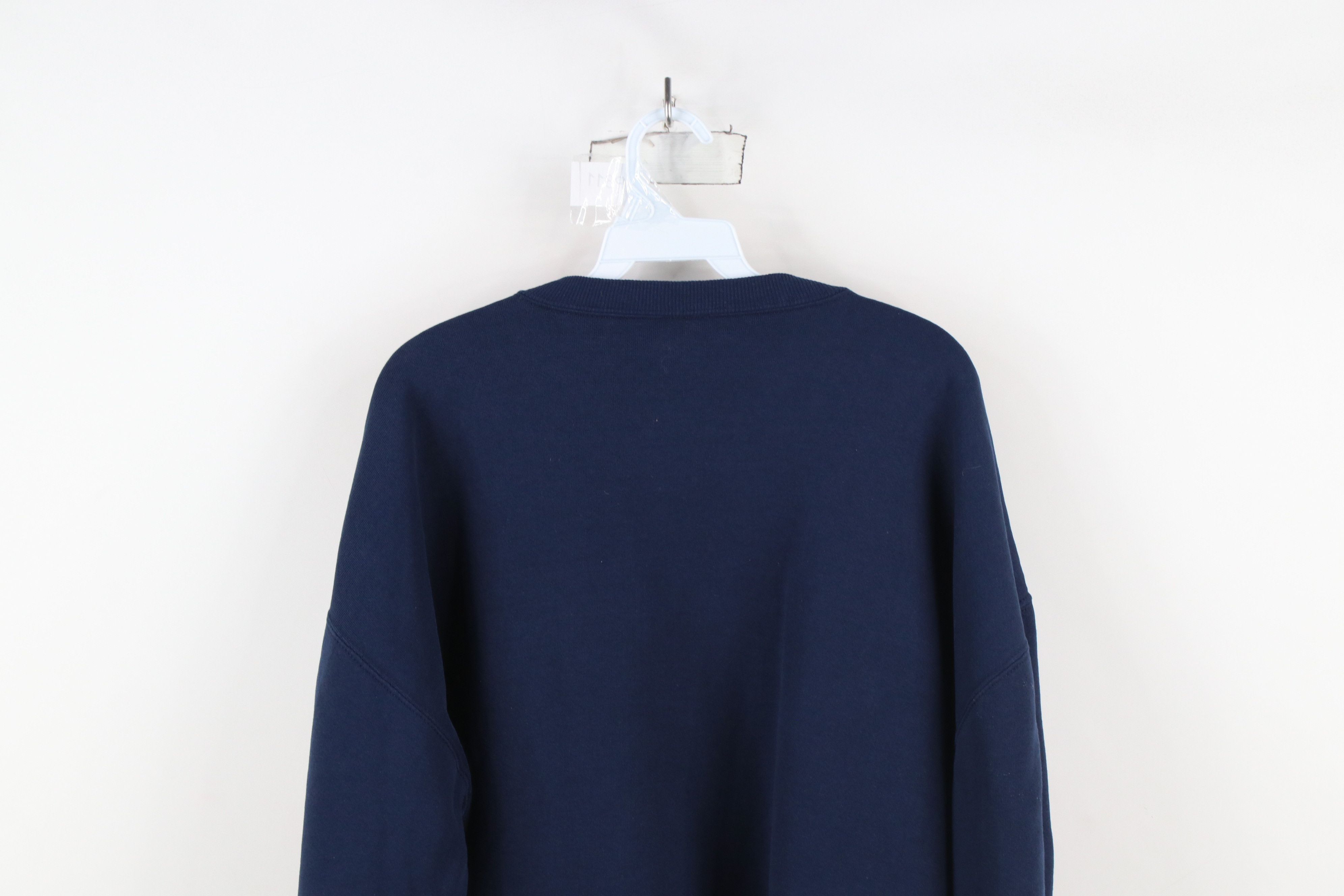Russell Athletic × Vintage Vintage 90s Russell Athletic Crewneck Sweatshirt Blue USA Size US XXL / EU 58 / 5 - 14 Thumbnail