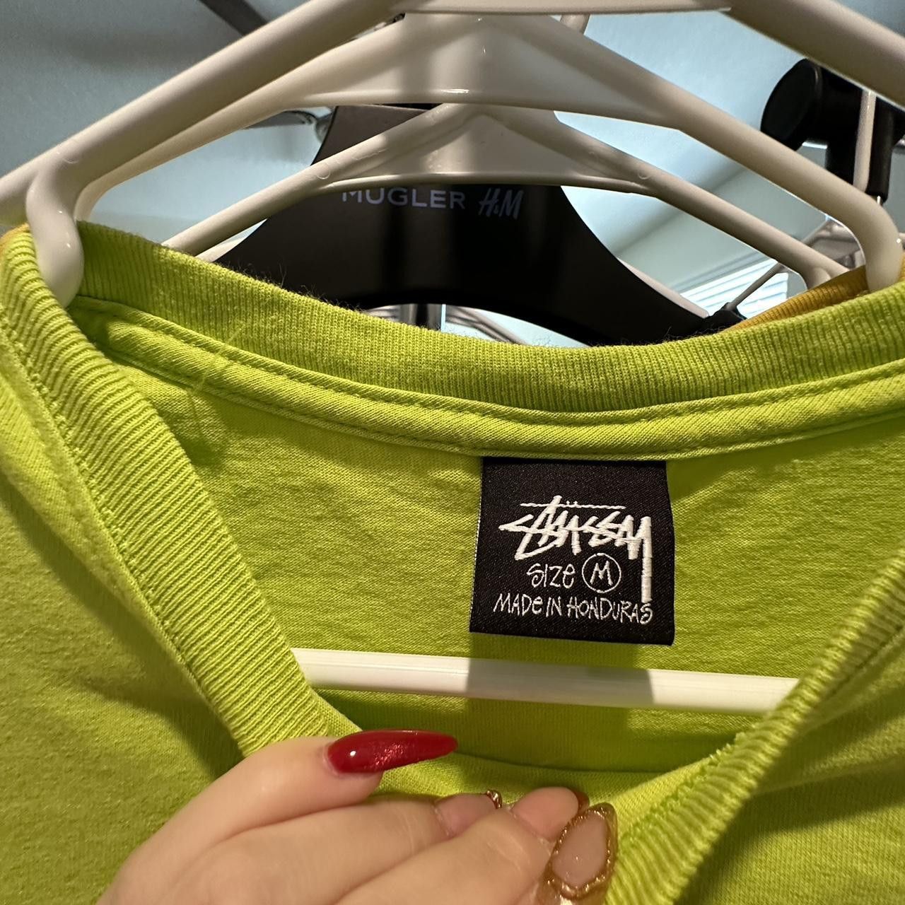 Stussy Stussy Lime Tee Size US M / EU 48-50 / 2 - 2 Thumbnail