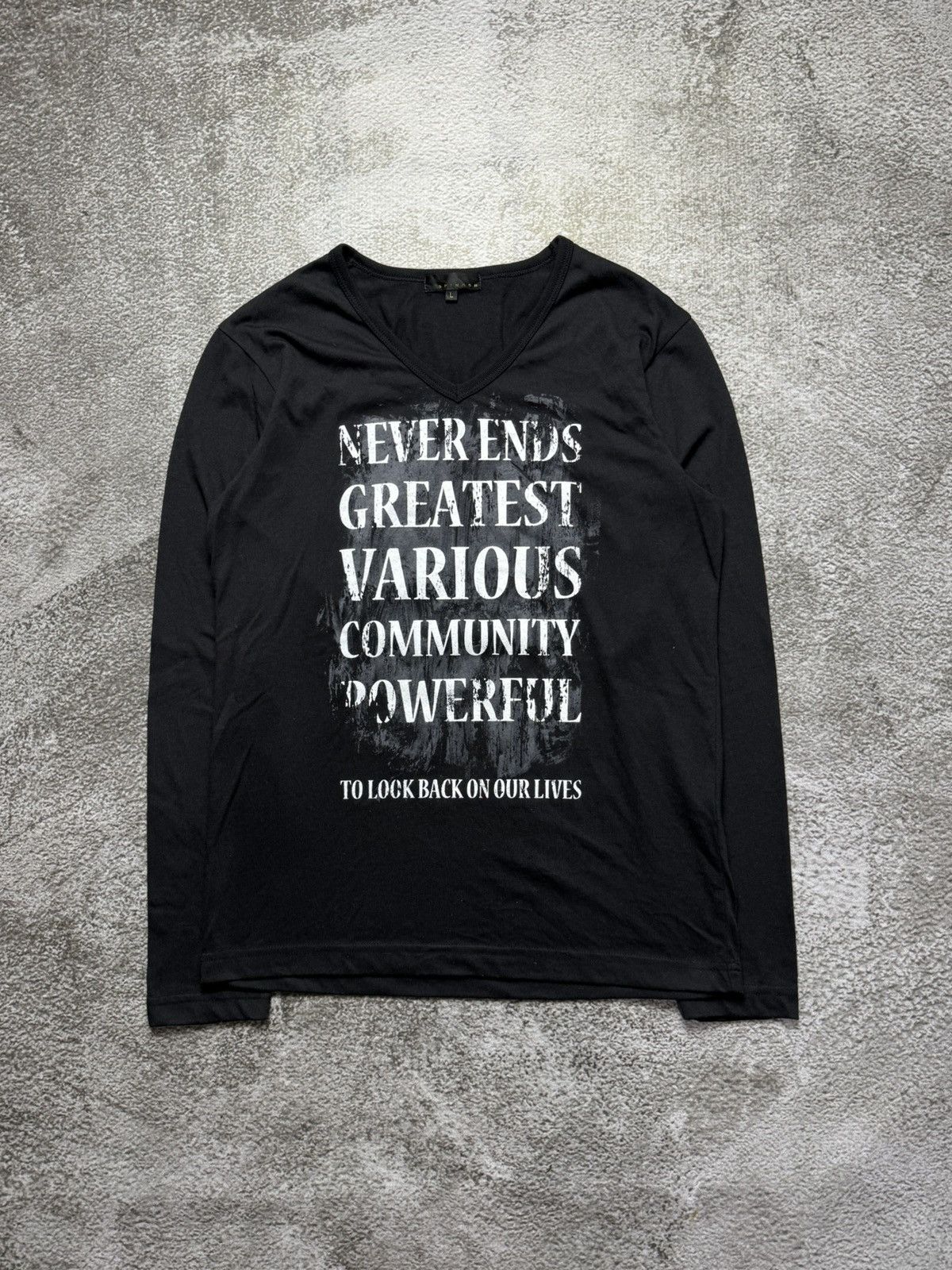 20471120 Spinash poem japanese v-neck style Size US M / EU 48-50 / 2 - 3 Thumbnail