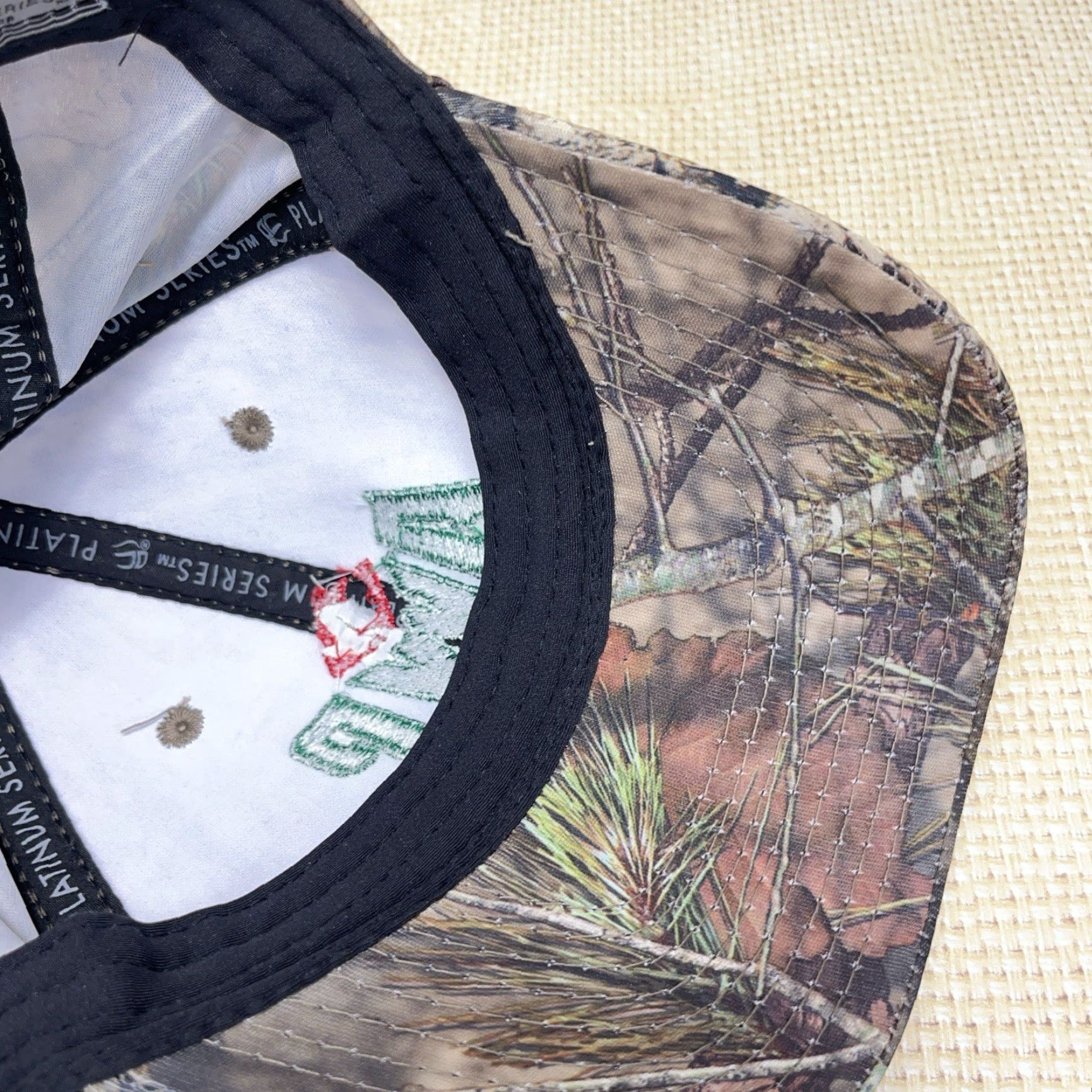Vintage Allegheny Wood Products Hat Cap Advantage Camo Snap Back Dad Hunting AWP Adult K Size ONE SIZE - 6 Thumbnail