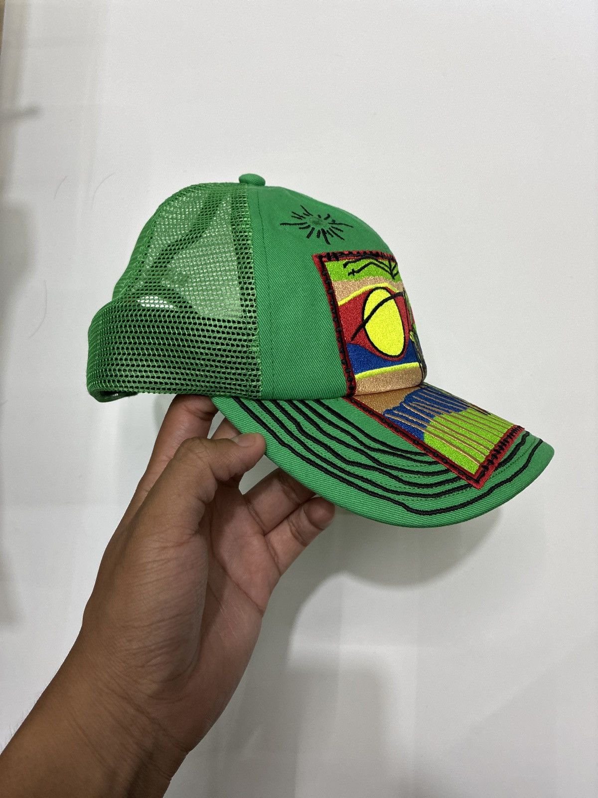Supreme Supreme Reaper Mesh Back 6-Panel Green Size ONE SIZE - 2 Thumbnail