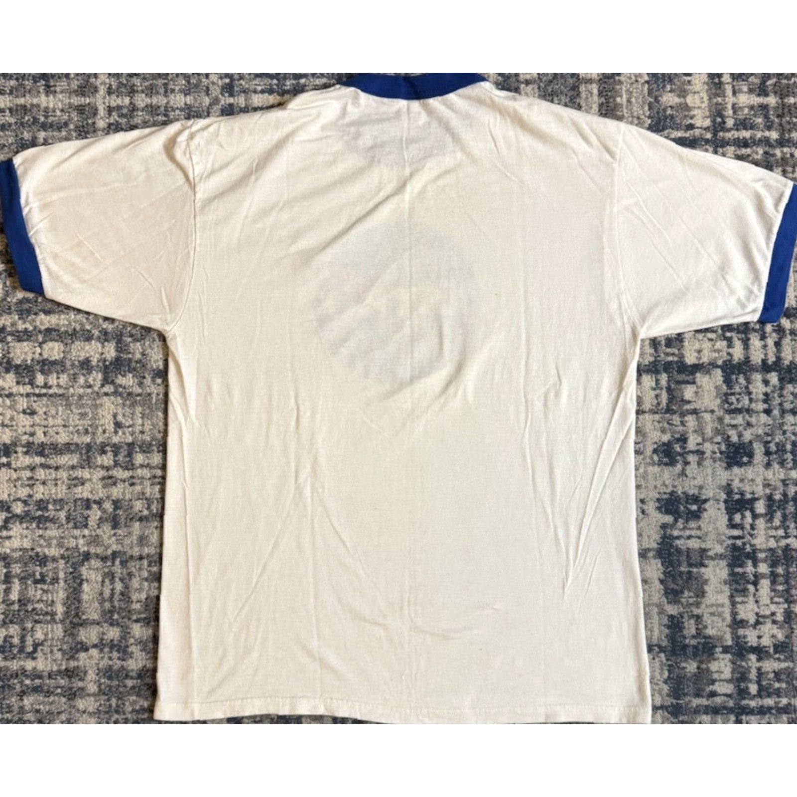 Soffe VINTAGE Man Or Astroman Ringer T Shirt XL Surf Rock Punk Band Dick Dale Size US XL / EU 56 / 4 - 5 Thumbnail