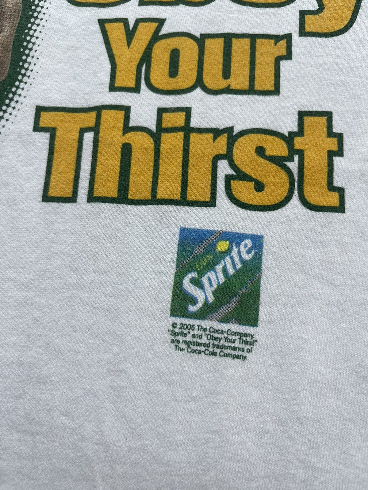 Vintage Vintage Seattle SuperSonics Obey Your Thirst 2005’s Tshirt Size US XL / EU 56 / 4 - 7 Thumbnail