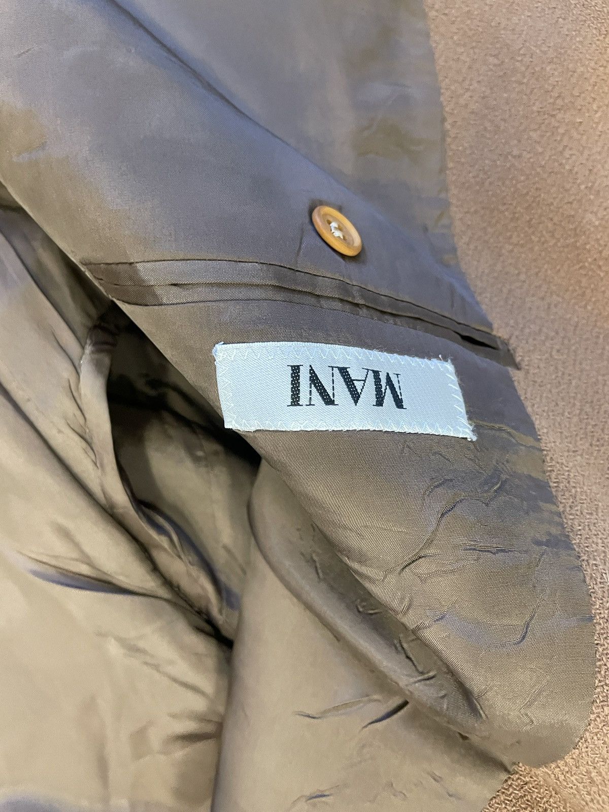 Giorgio Armani × Vintage Low Gorge Wool Jacket Size 44R - 4 Thumbnail