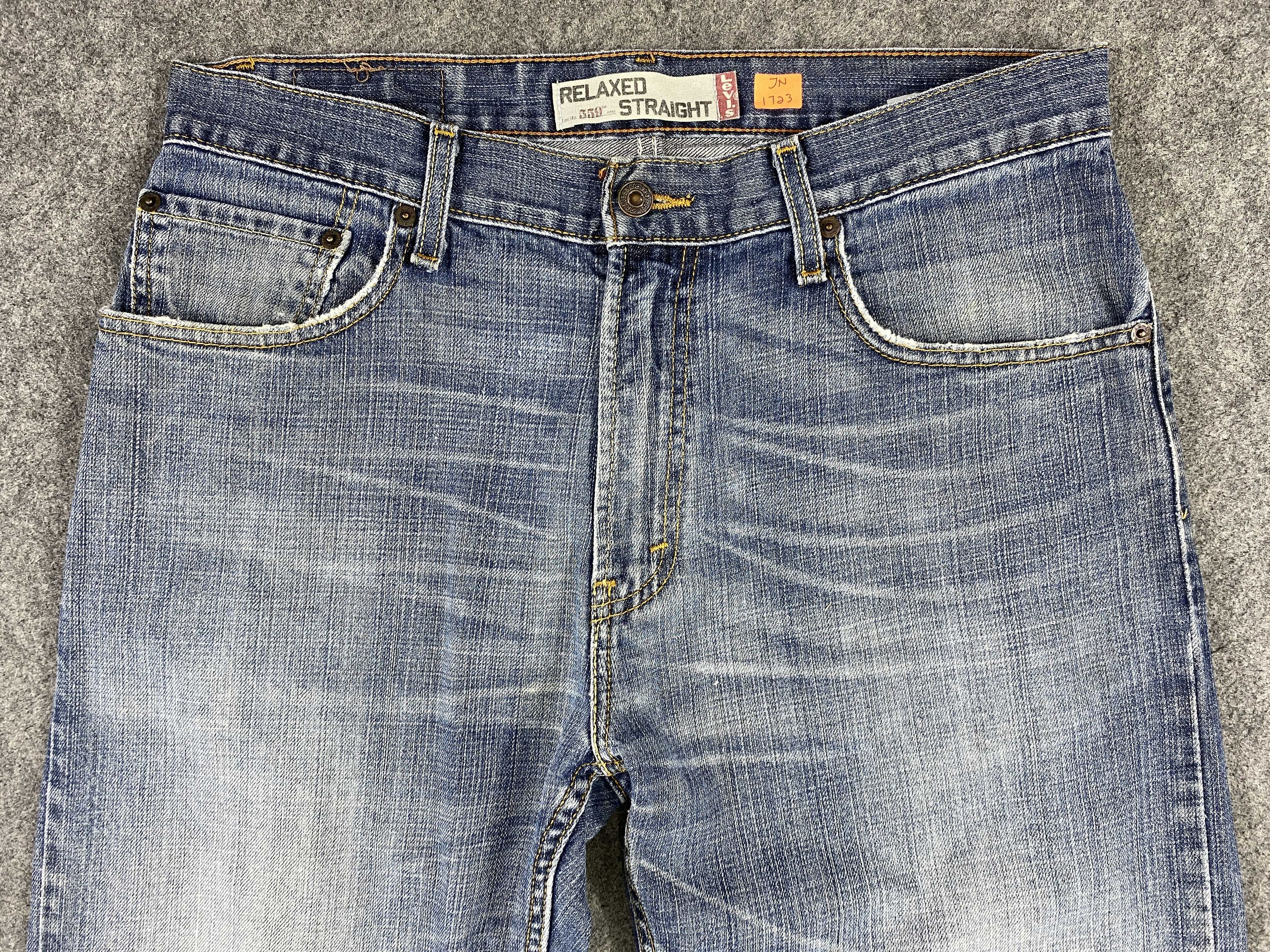 Japanese Brand Distressed Blue Vintage Levi's 559 33x31 Denim -JN1723 Size US 33 - 3 Thumbnail