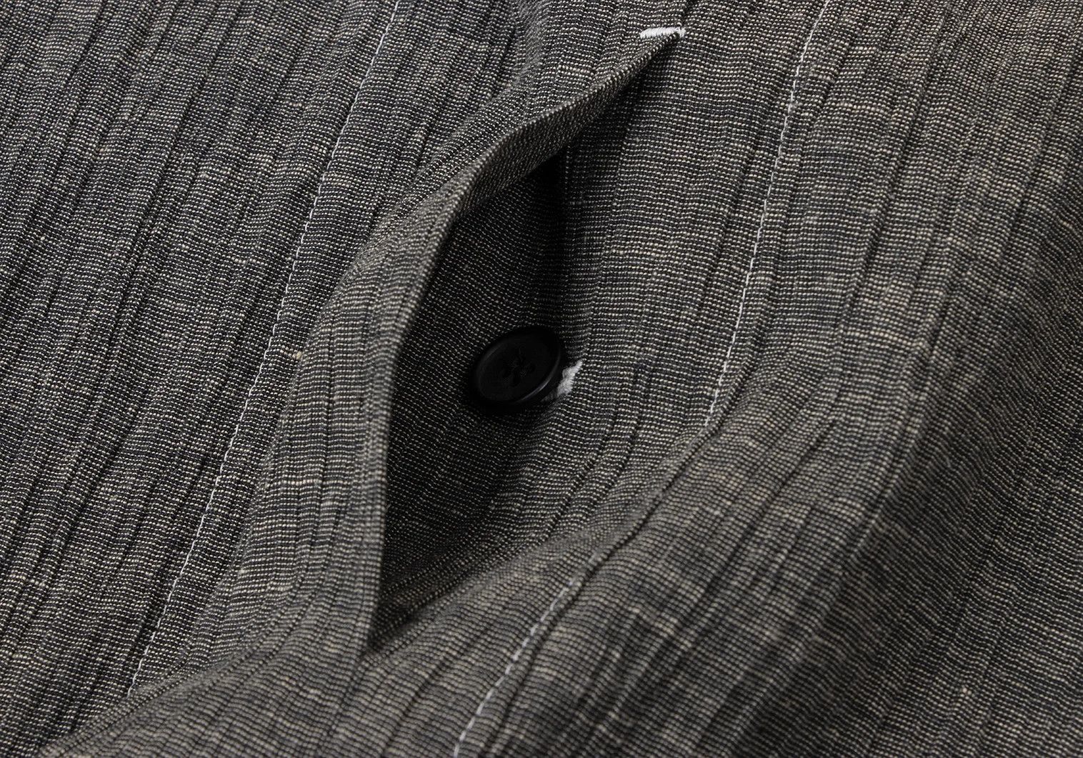 Issey Miyake Gray Stitch Shirt Jacket in Good Condition, Size M Size US M / EU 48-50 / 2 - 9 Thumbnail